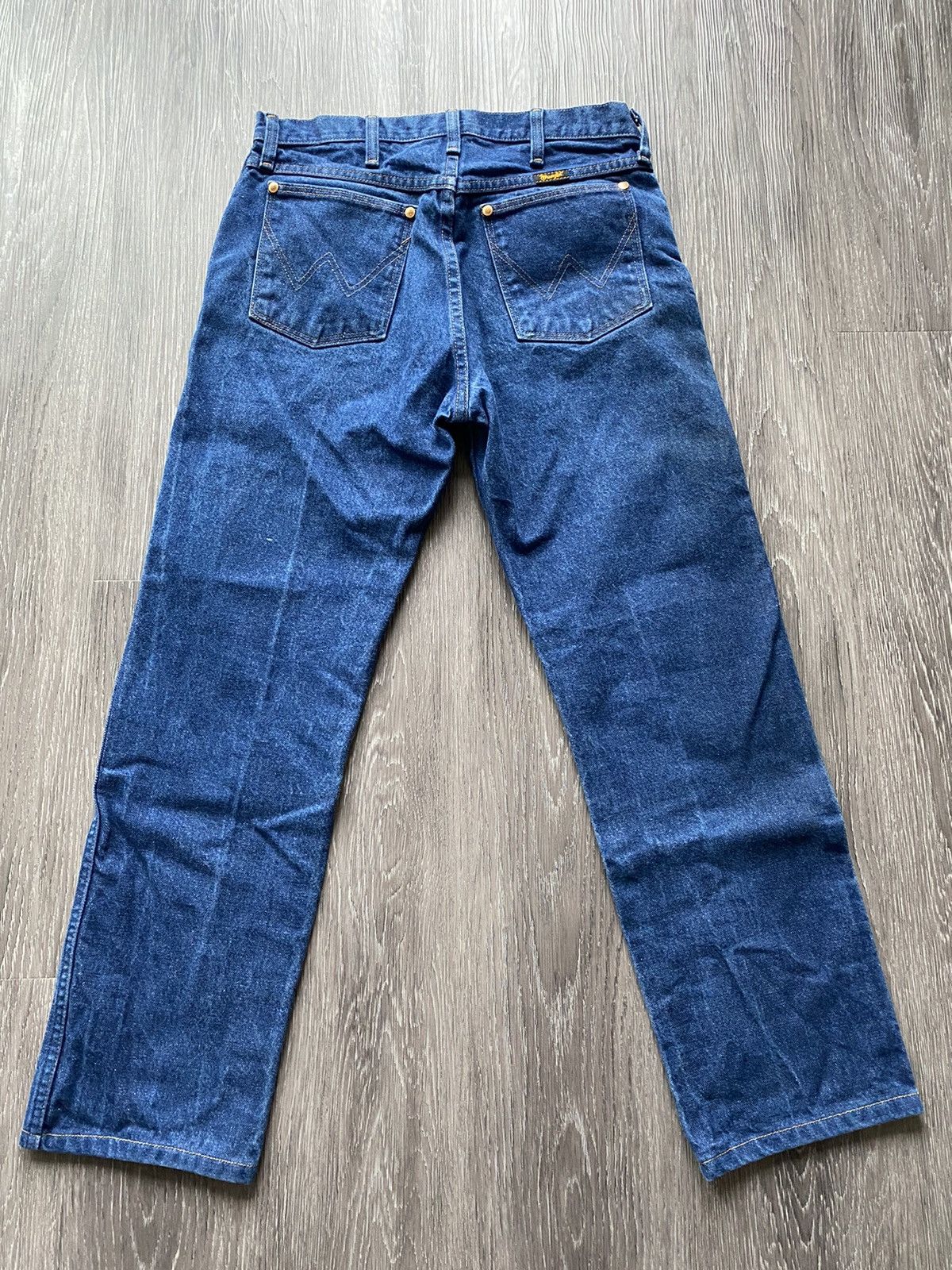 Vintage Vintage Wrangler Blue Denim Jeans Size US 31 - 6 Thumbnail