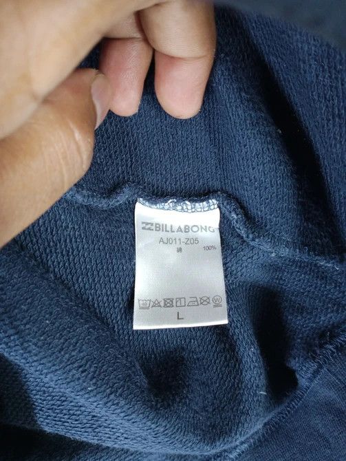 Billabong Rare Vintage Billabong Big Logo Hoodie Sweatshirt Size US L / EU 52-54 / 3 - 6 Thumbnail