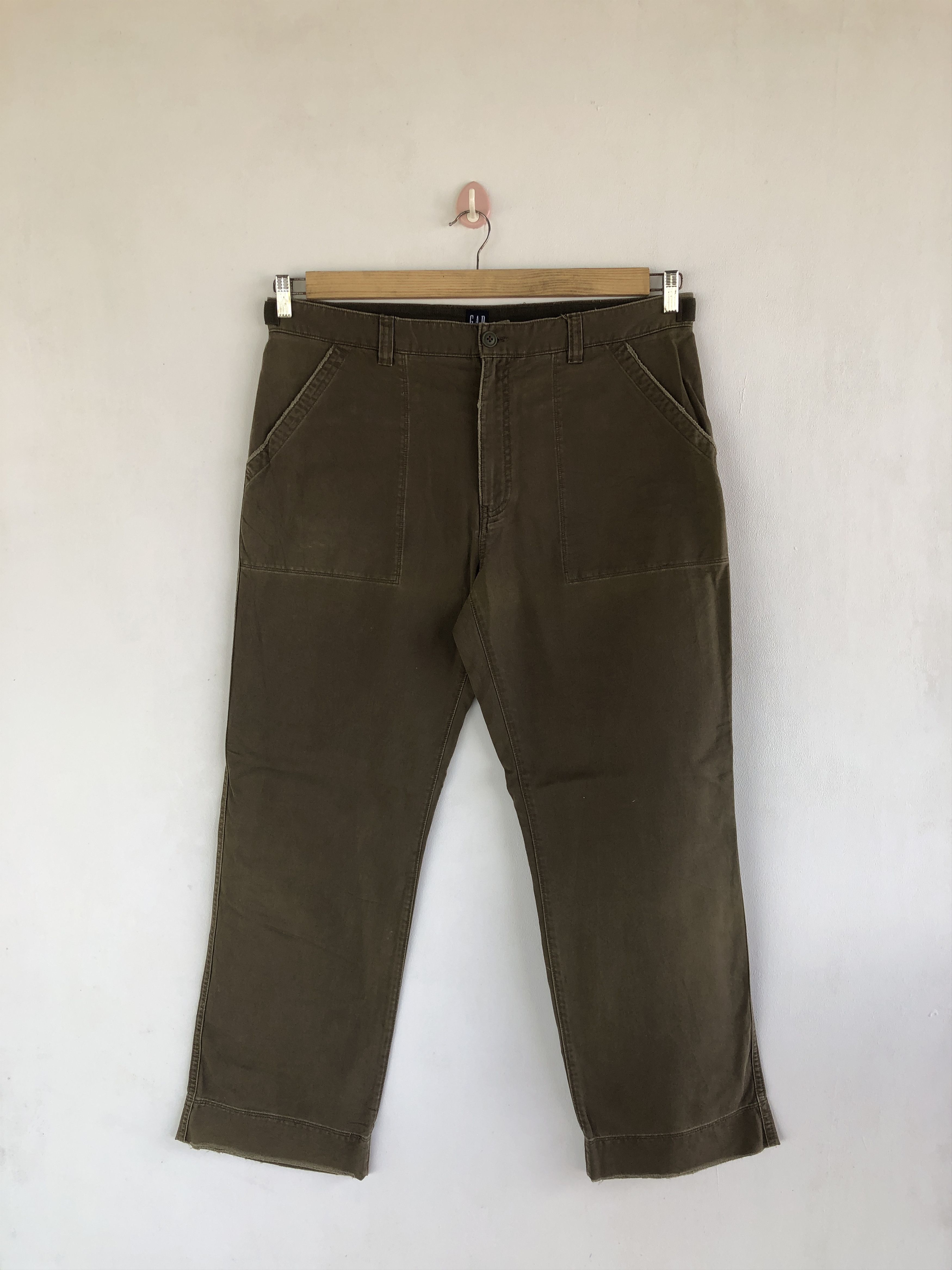Japanese Brand × Vintage Vintage Gap Trousers Pants Brown Gap Pants Size 28" / US 6 / IT 42 - 1 Thumbnail