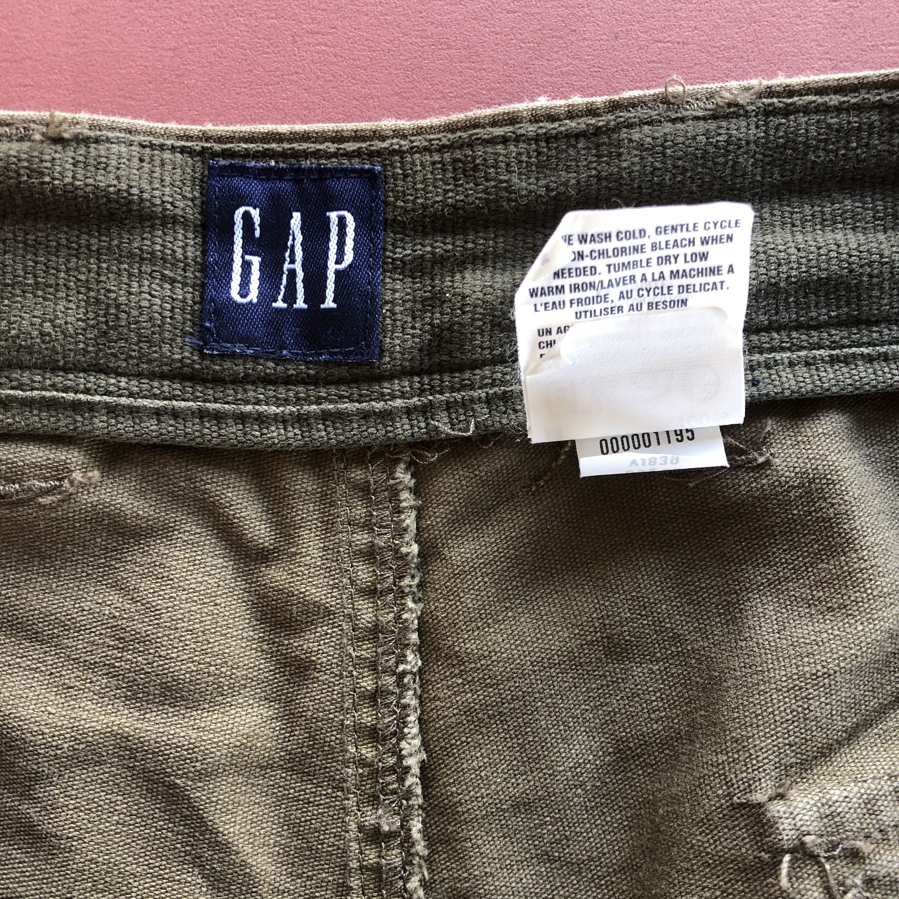 Japanese Brand × Vintage Vintage Gap Trousers Pants Brown Gap Pants Size 28" / US 6 / IT 42 - 15 Thumbnail