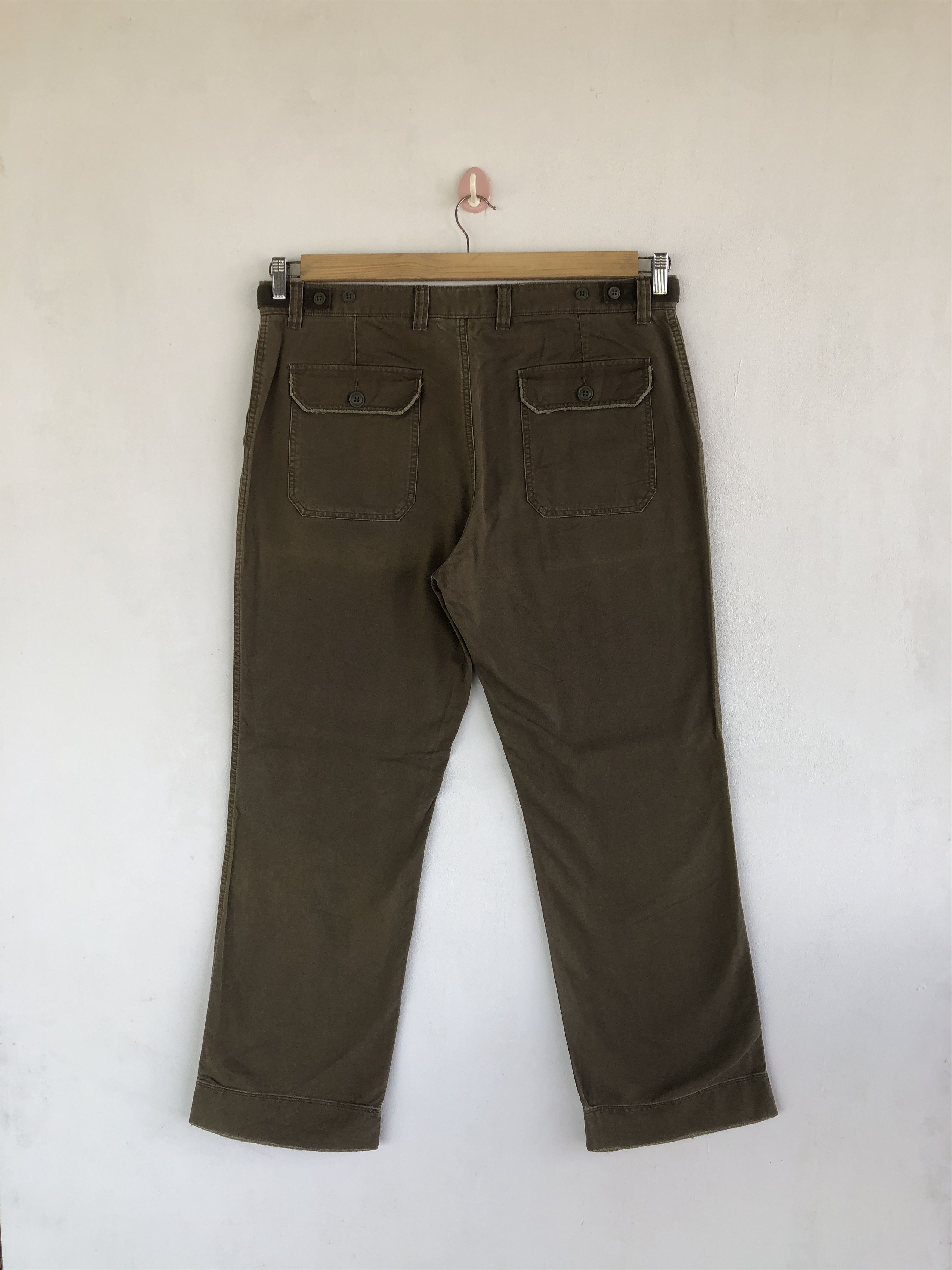 Japanese Brand × Vintage Vintage Gap Trousers Pants Brown Gap Pants Size 28" / US 6 / IT 42 - 2 Thumbnail