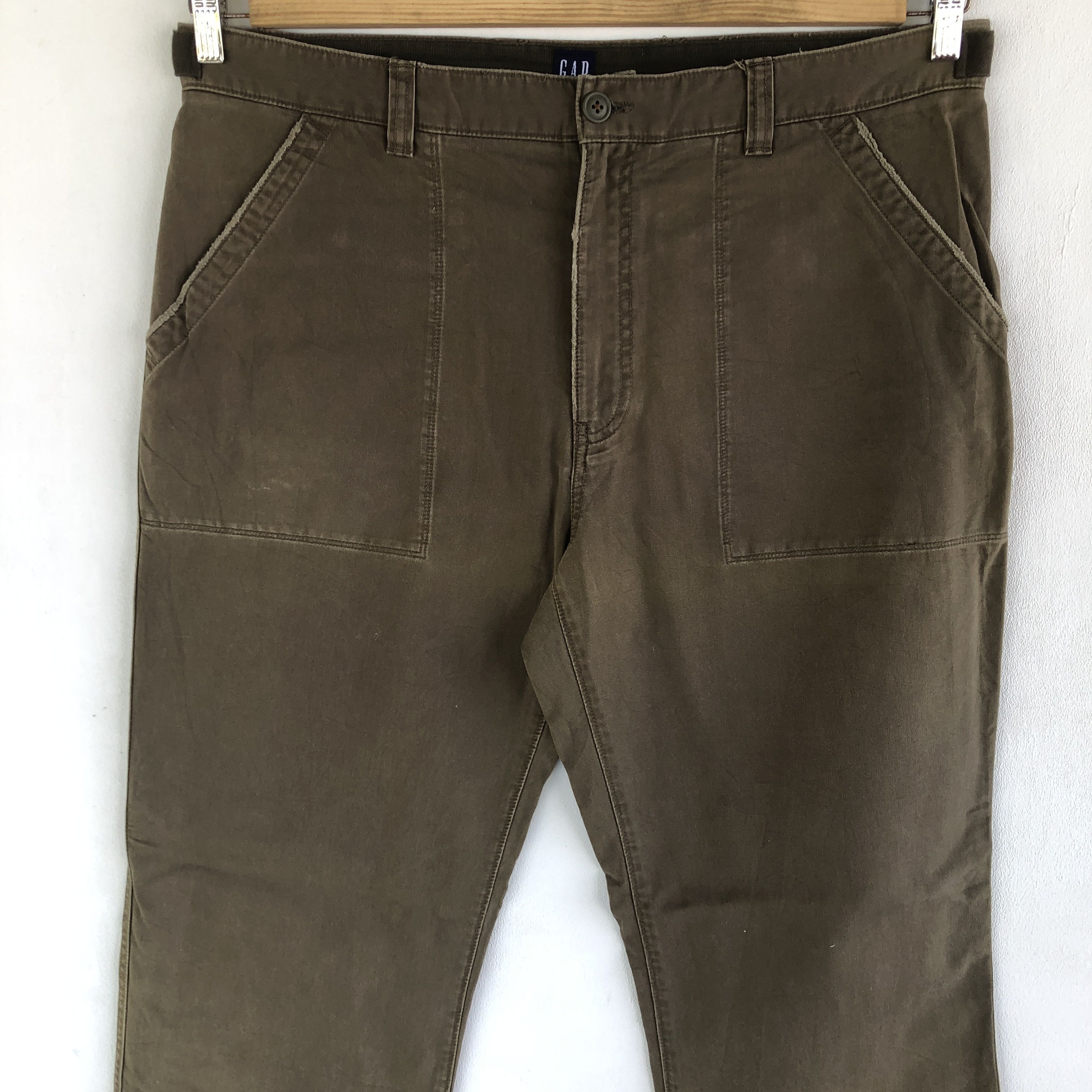 Japanese Brand × Vintage Vintage Gap Trousers Pants Brown Gap Pants Size 28" / US 6 / IT 42 - 5 Thumbnail