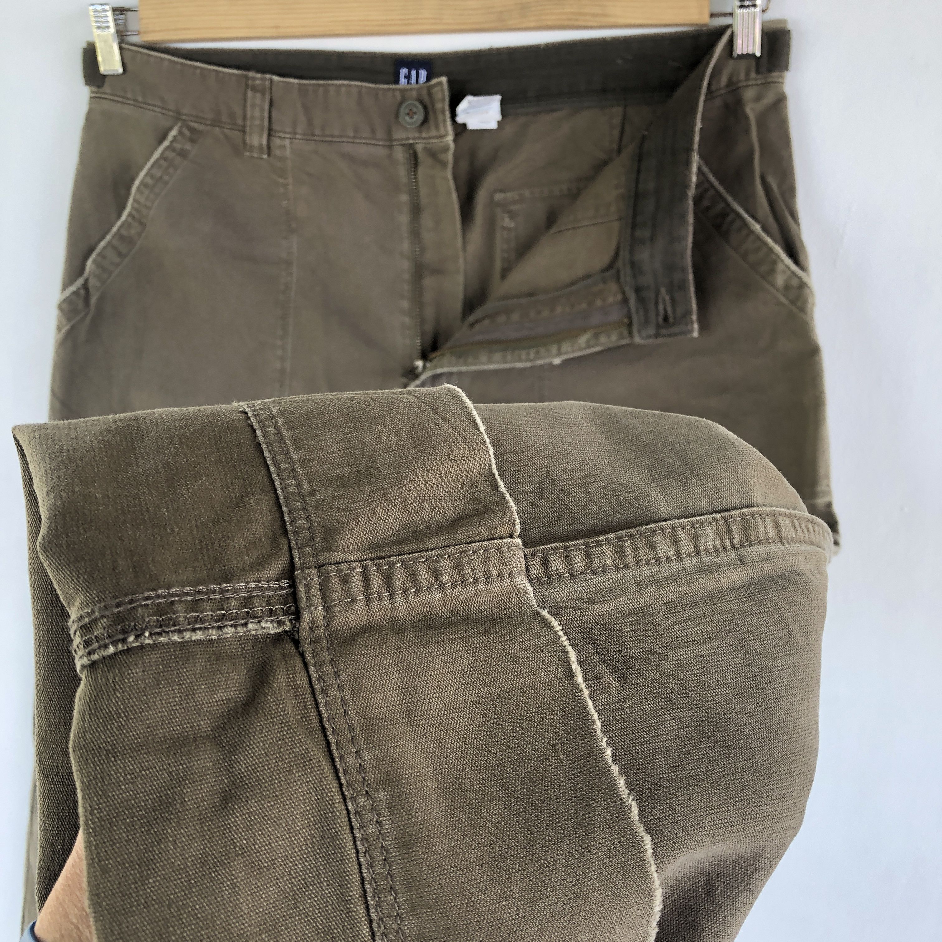 Japanese Brand × Vintage Vintage Gap Trousers Pants Brown Gap Pants Size 28" / US 6 / IT 42 - 11 Thumbnail
