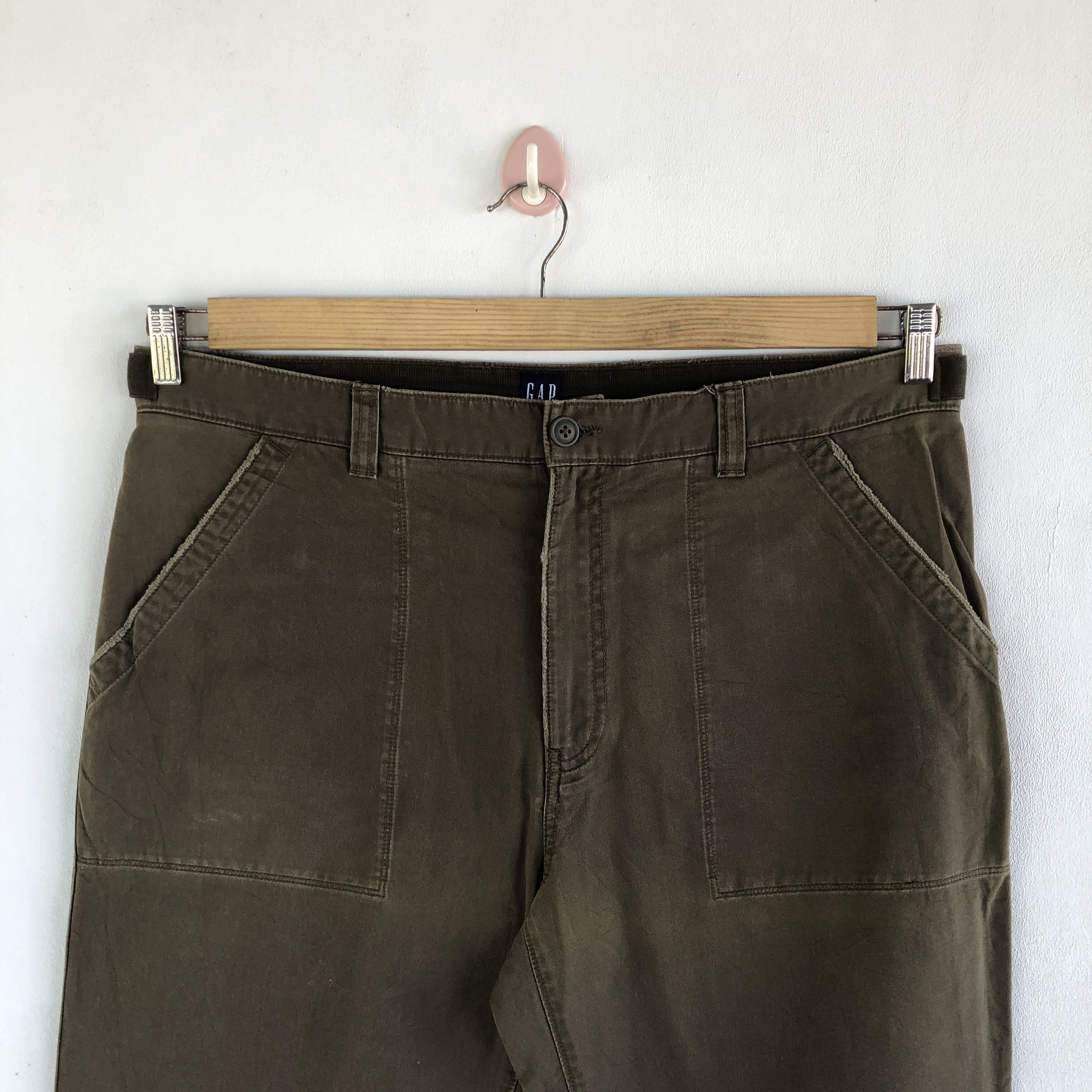 Japanese Brand × Vintage Vintage Gap Trousers Pants Brown Gap Pants Size 28" / US 6 / IT 42 - 3 Thumbnail