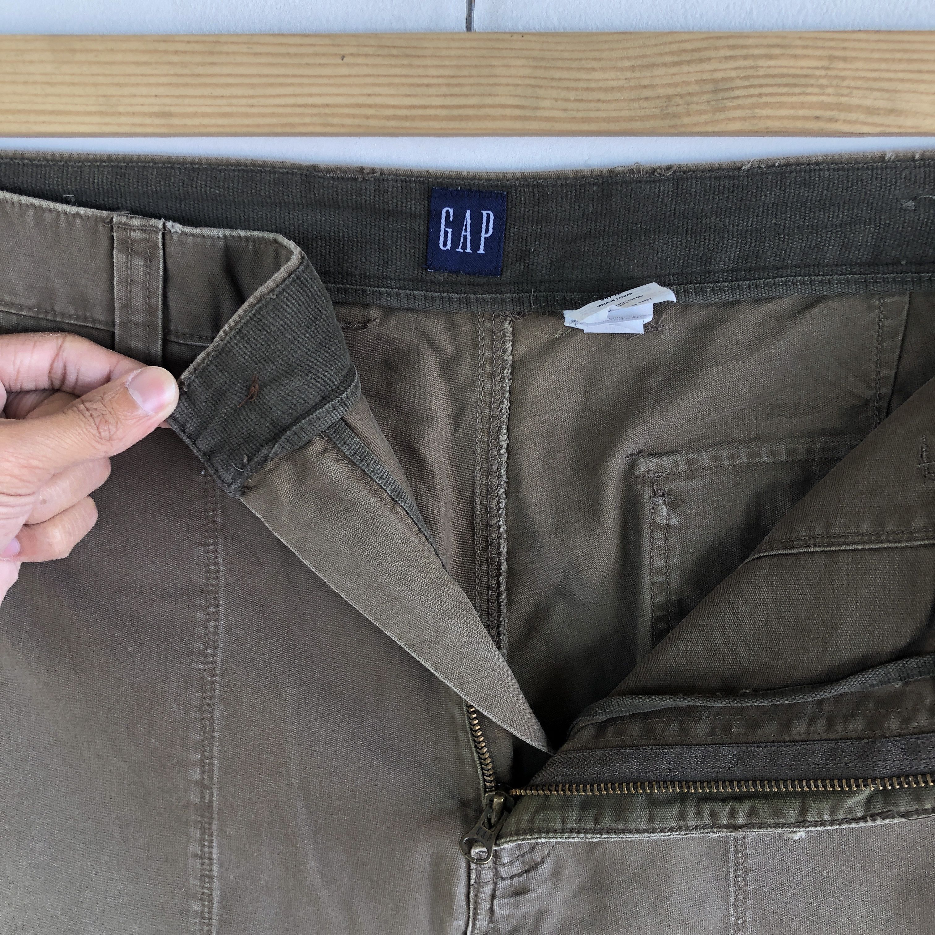 Japanese Brand × Vintage Vintage Gap Trousers Pants Brown Gap Pants Size 28" / US 6 / IT 42 - 10 Thumbnail