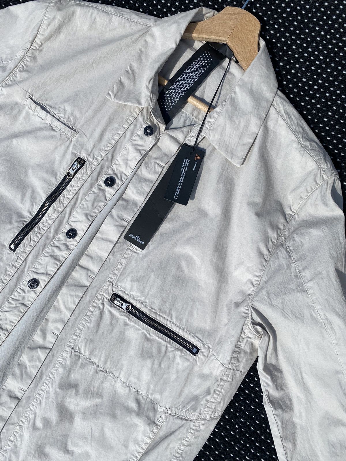 Stone Island Shadow Project Nyco Poplin Overshirt