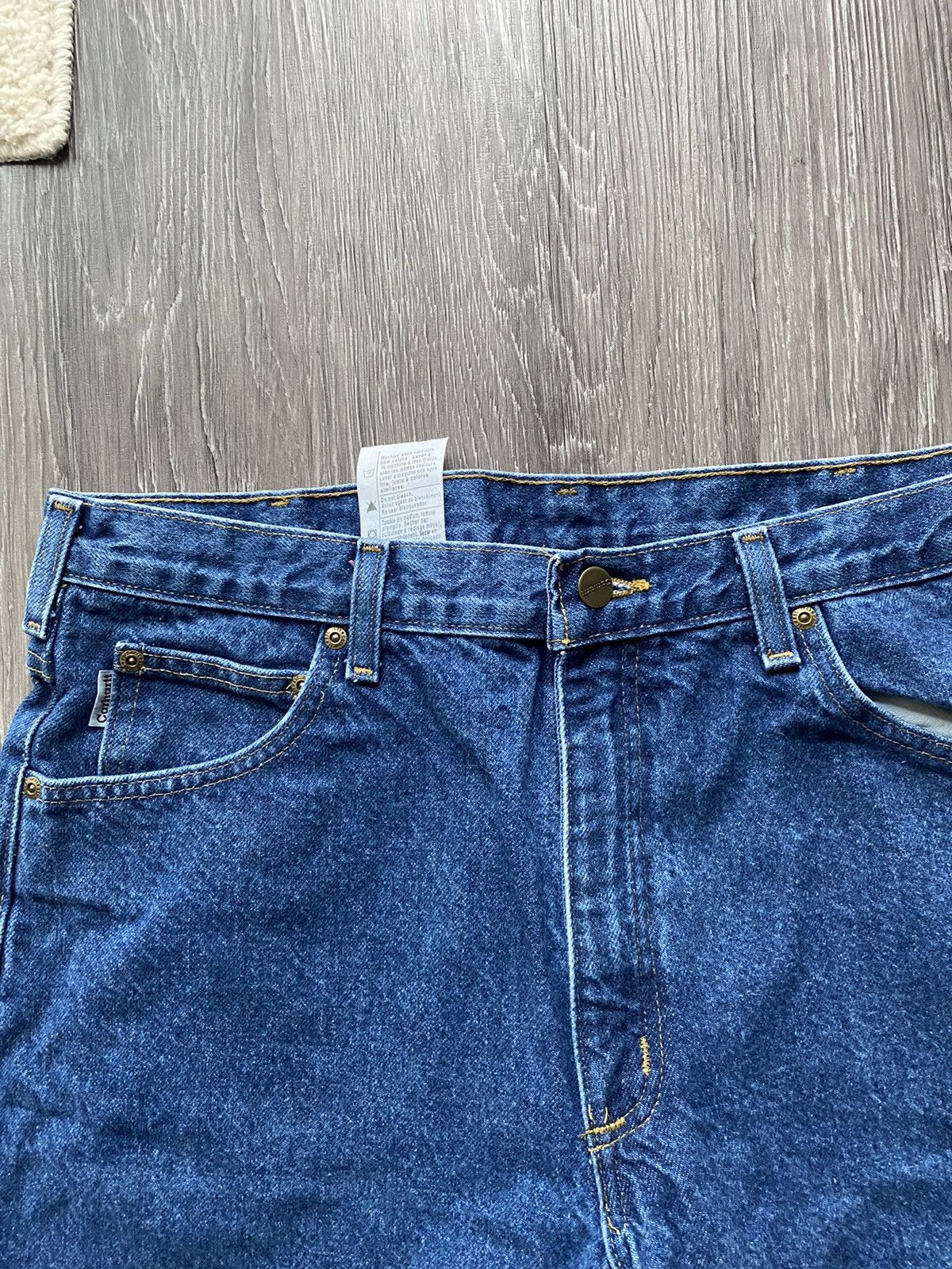 Carhartt Vintage Carhartt Baggy Blue Denim Jeans Size US 36 / EU 52 - 4 Thumbnail