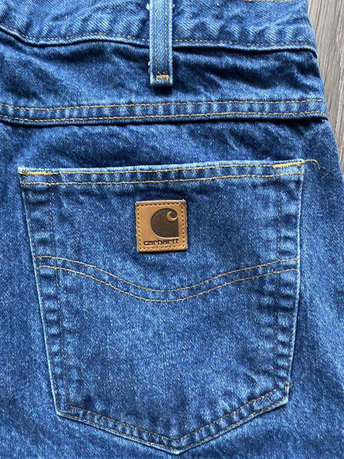 Carhartt Vintage Carhartt Baggy Blue Denim Jeans Size US 36 / EU 52 - 6 Thumbnail