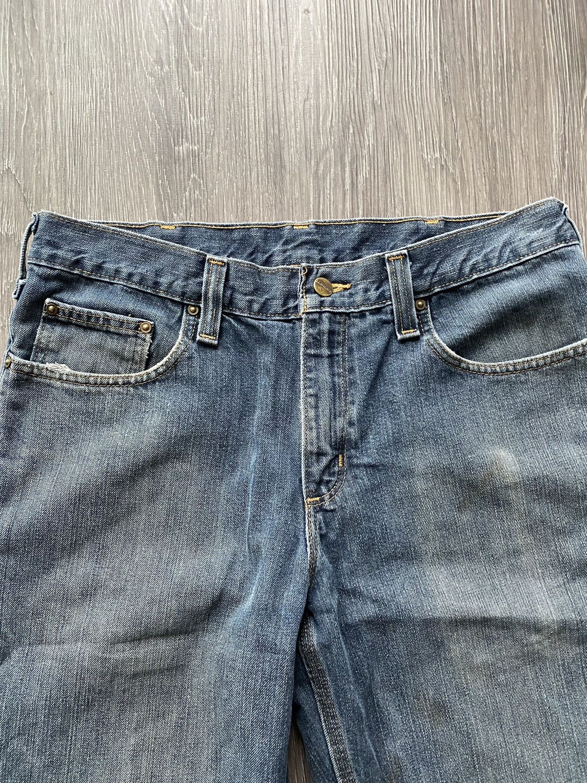 Carhartt Vintage Carhartt Blue Denim Jeans Size US 32 / EU 48 - 3 Thumbnail