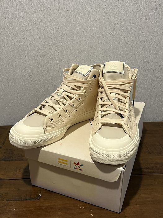 Adidas Pharrell Williams X Adidas Nizza Hi Top Tennis Shoes Grailed