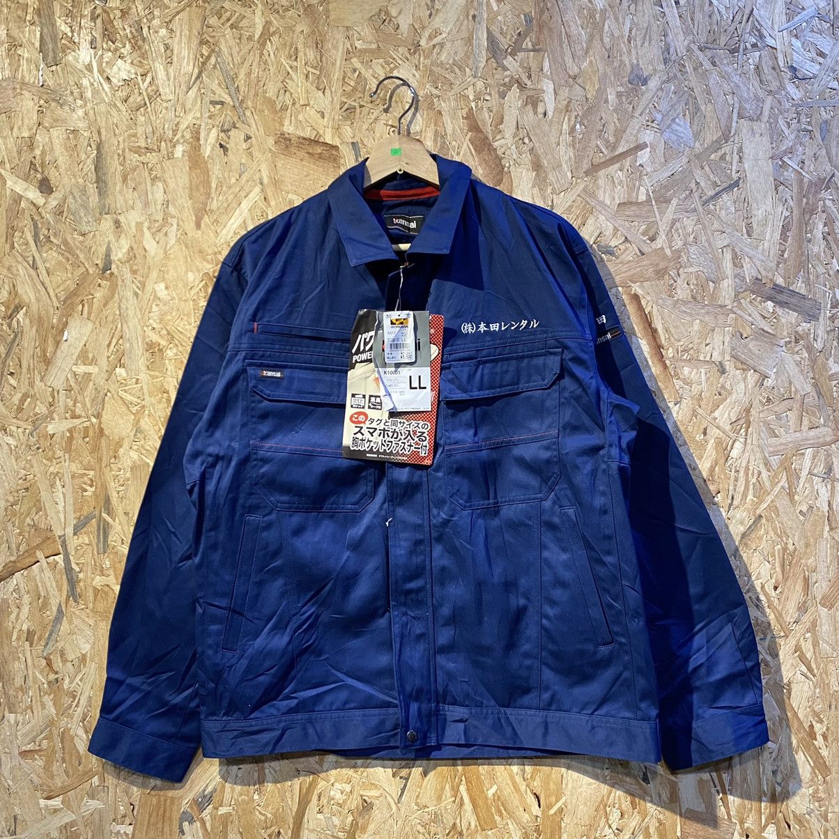 Japanese Brand × Kansai Yamamoto × Vintage DEADSTOCK‼️Kansai Japanese Brand Workman Jackets Size US L / EU 52-54 / 3 - 1 Thumbnail
