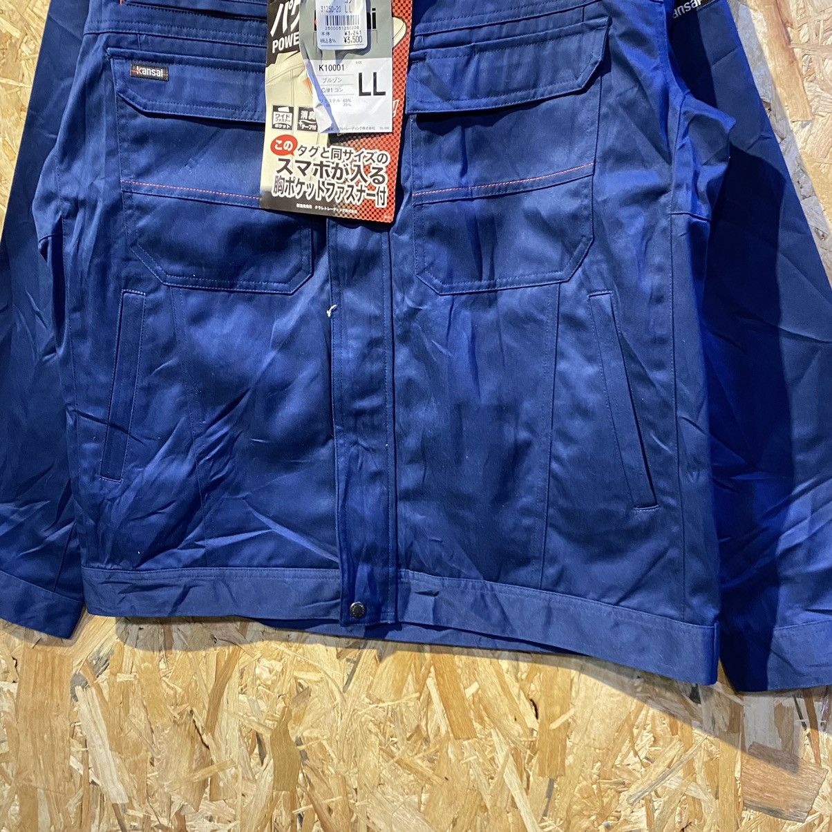 Japanese Brand × Kansai Yamamoto × Vintage DEADSTOCK‼️Kansai Japanese Brand Workman Jackets Size US L / EU 52-54 / 3 - 5 Thumbnail
