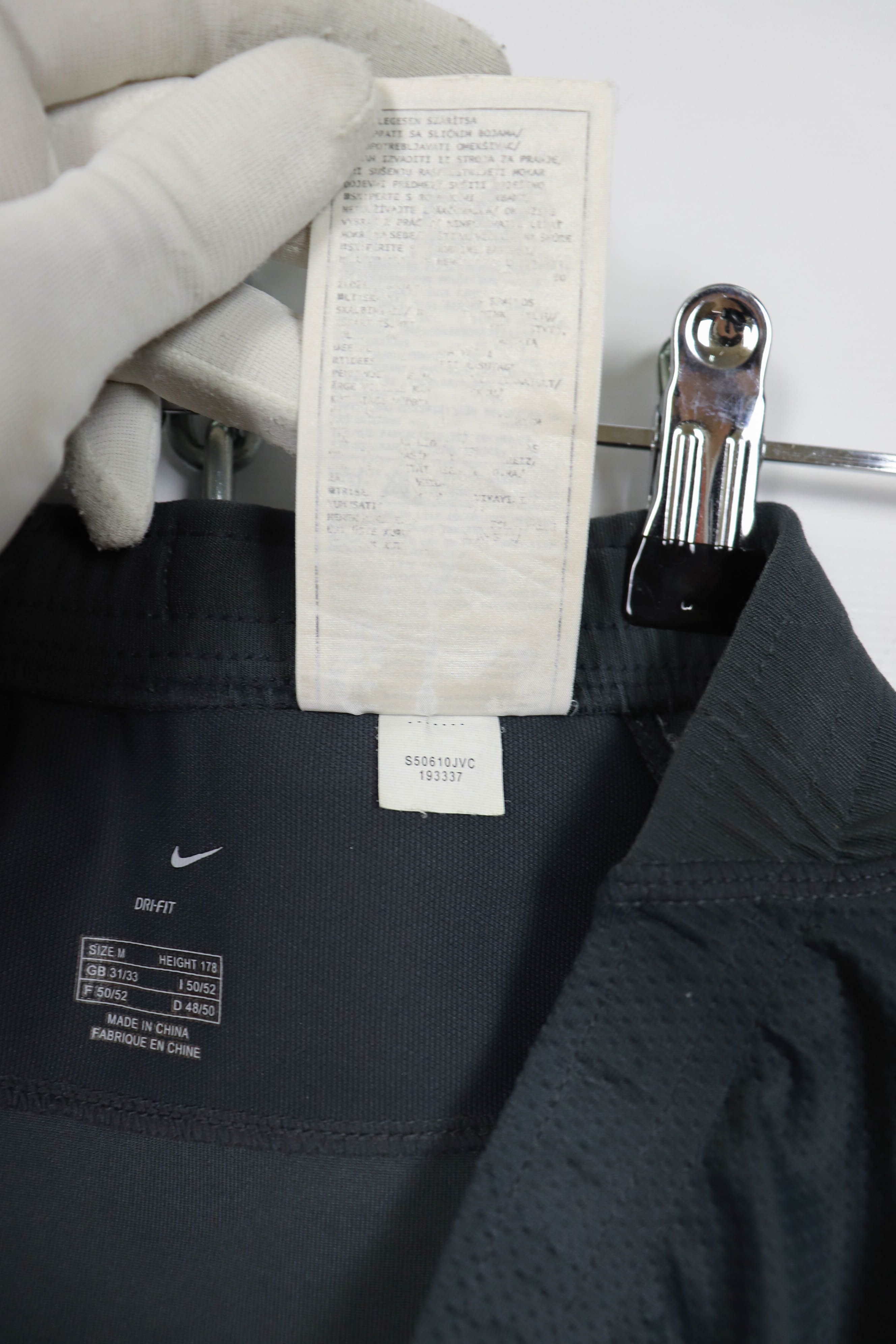 Nike Nike Dri-fit Dark Grey Sport Running Cycling Jersey Shorts Size US 32 / EU 48 - 10 Thumbnail