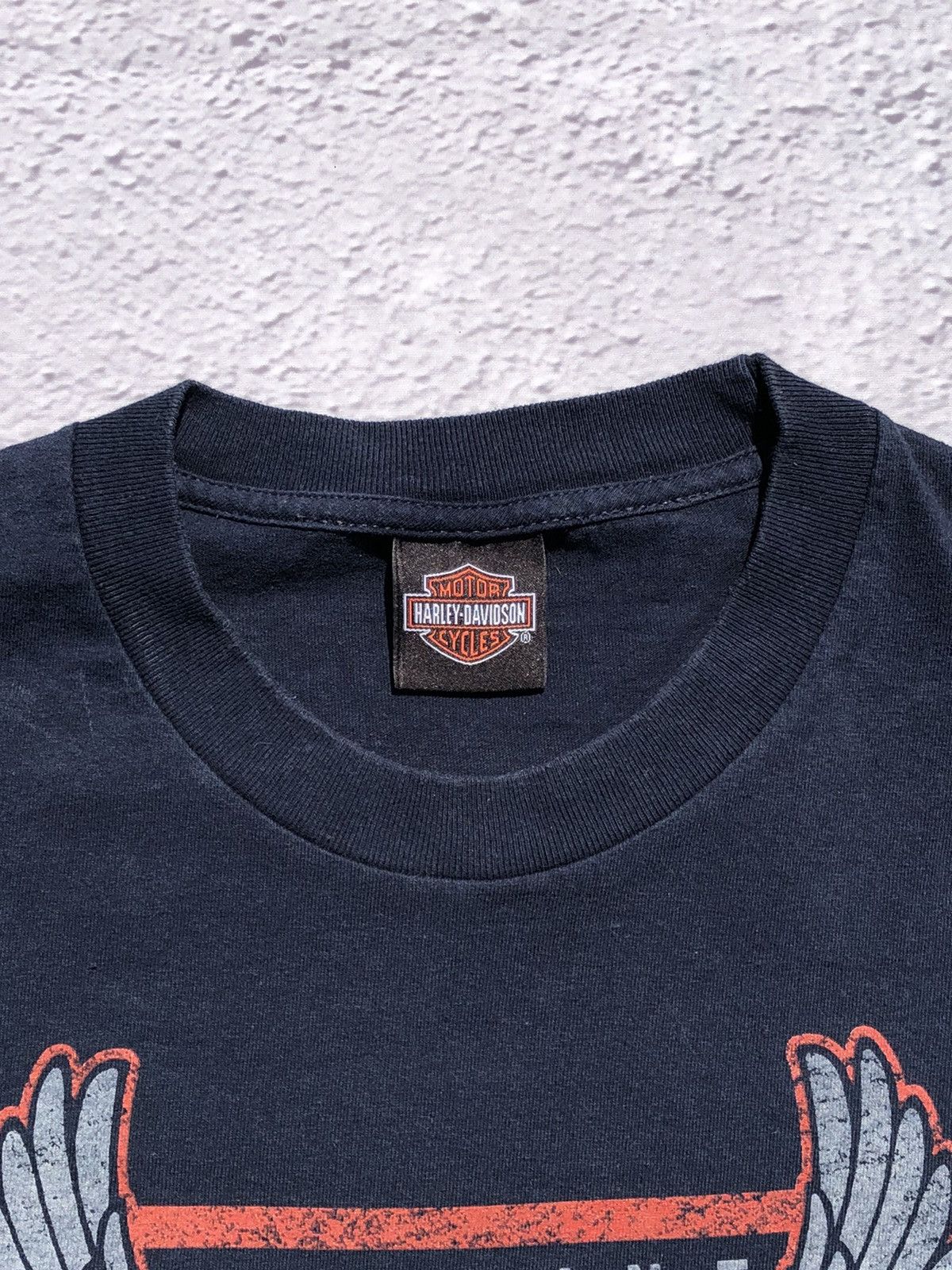 Harley Davidson Vintage 2014 Harley Davidson Born To Ride (3D Emblem) Size US XL / EU 56 / 4 - 8 Thumbnail