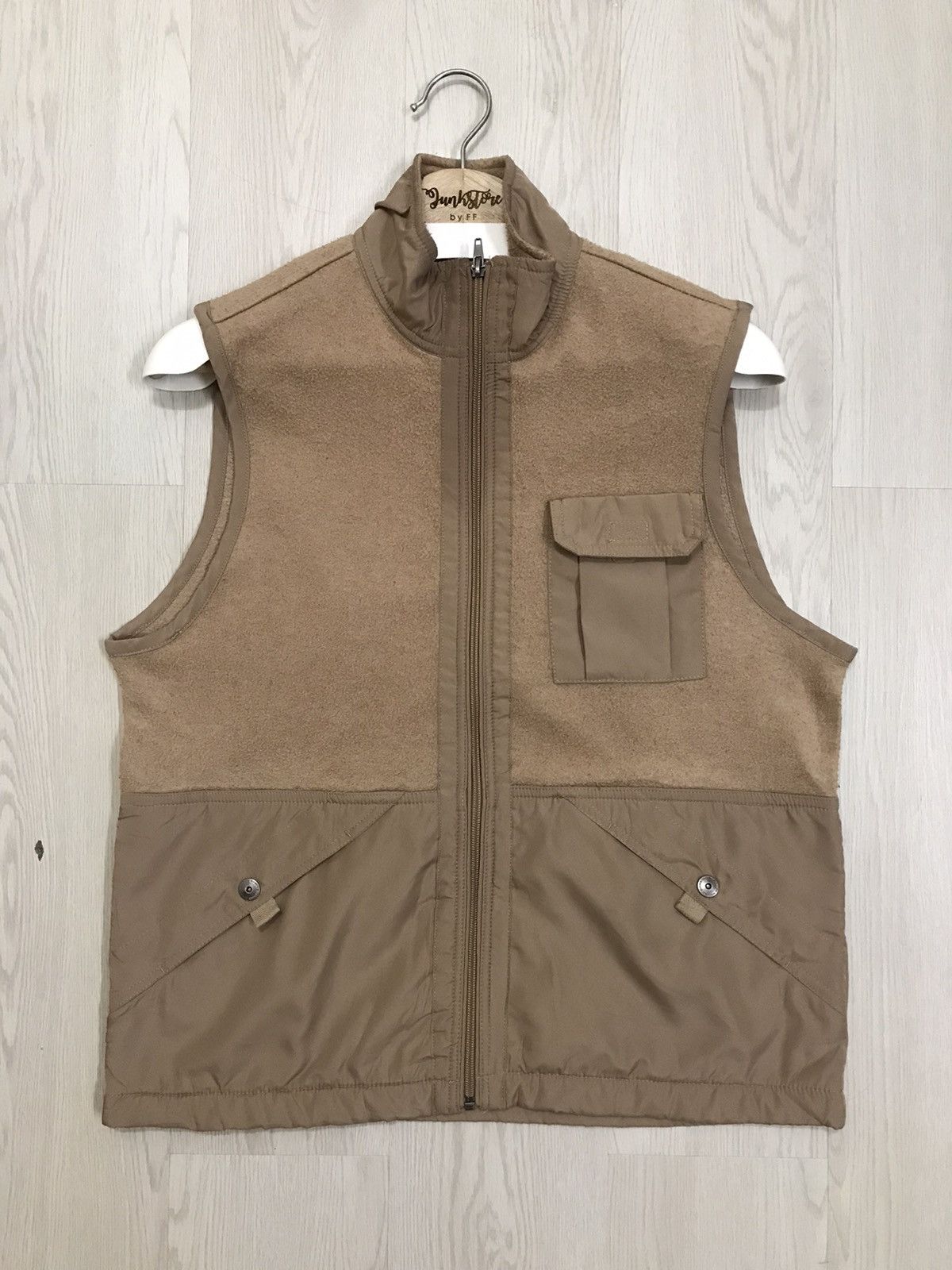 Vintage Claudio Valentino Fleece Vest Paris