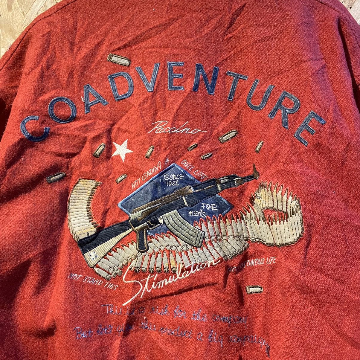 Japanese Brand VINTAGE VERY RARE‼️1982 Coadventure Paccino Stimulation AK47 Size US L / EU 52-54 / 3 - 4 Thumbnail