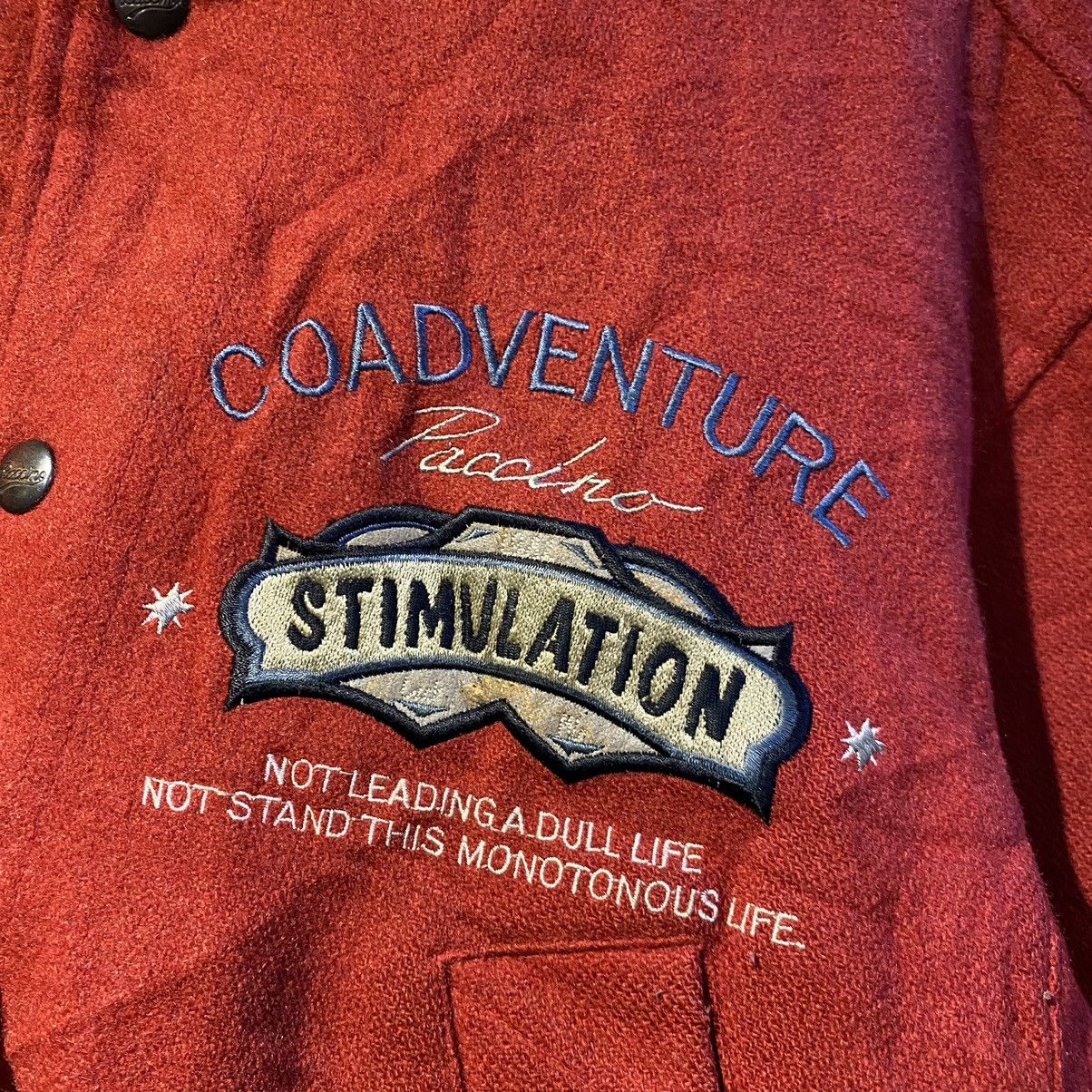 Japanese Brand VINTAGE VERY RARE‼️1982 Coadventure Paccino Stimulation AK47 Size US L / EU 52-54 / 3 - 9 Thumbnail