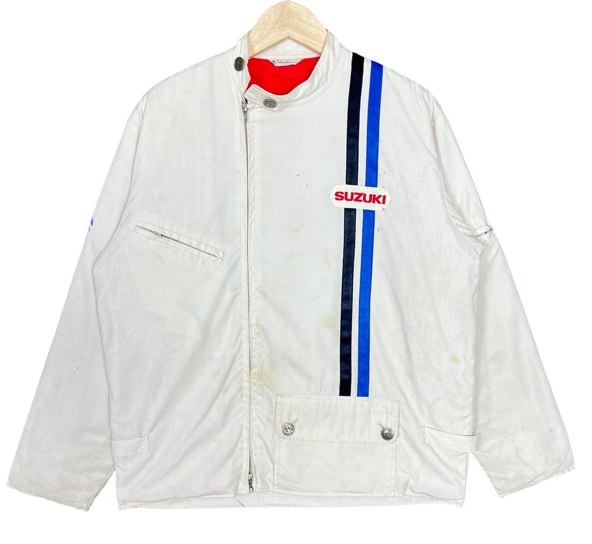 Vintage Suzuki Zip Up Track Jacket