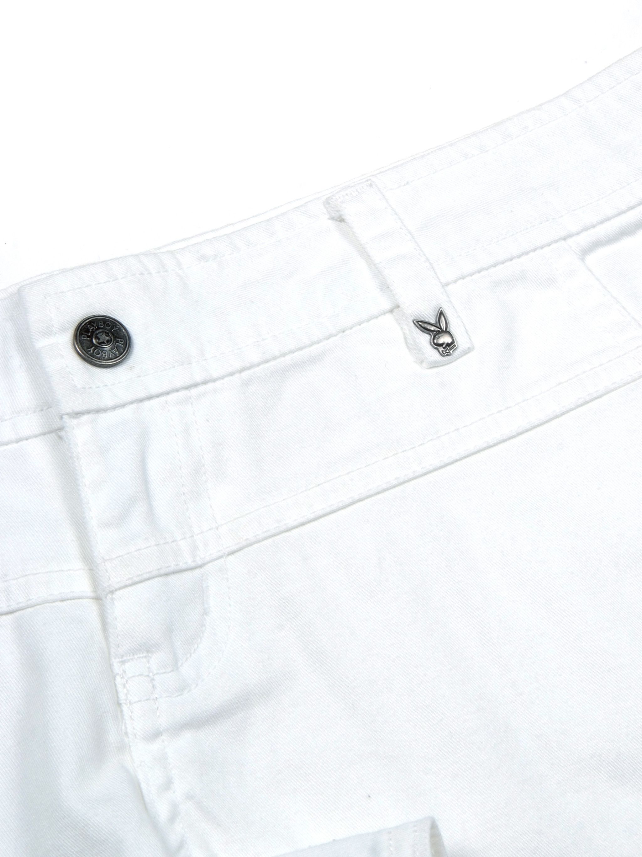 Playboy × Vintage Vintage y2k Play Boy Low Waisted Denim Sexy Shorts Size 30" / US 8 / IT 44 - 4 Thumbnail