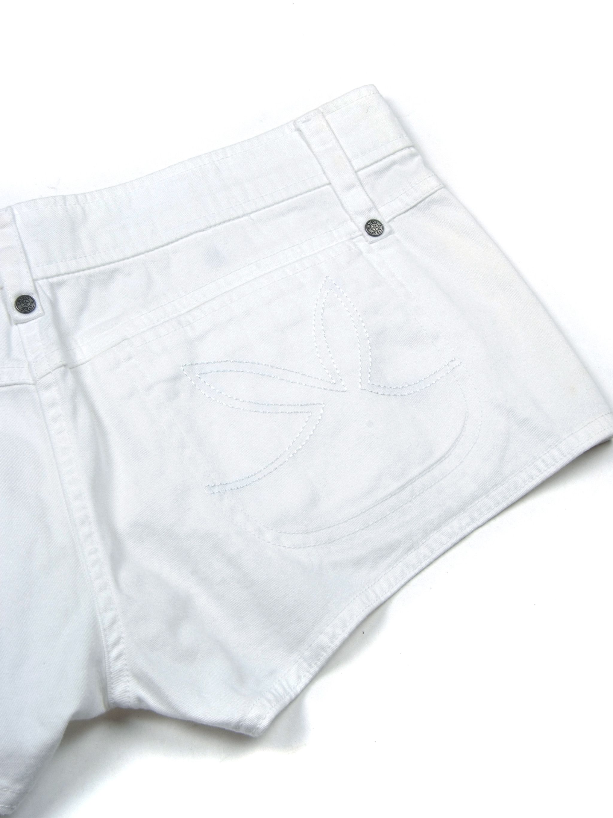 Playboy × Vintage Vintage y2k Play Boy Low Waisted Denim Sexy Shorts Size 30" / US 8 / IT 44 - 3 Thumbnail
