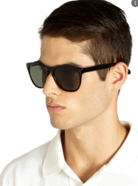 Oliver Peoples 55mm Sun ICONIC Dark Mahogany/ Vibrant Green Size ONE SIZE - 6 Thumbnail