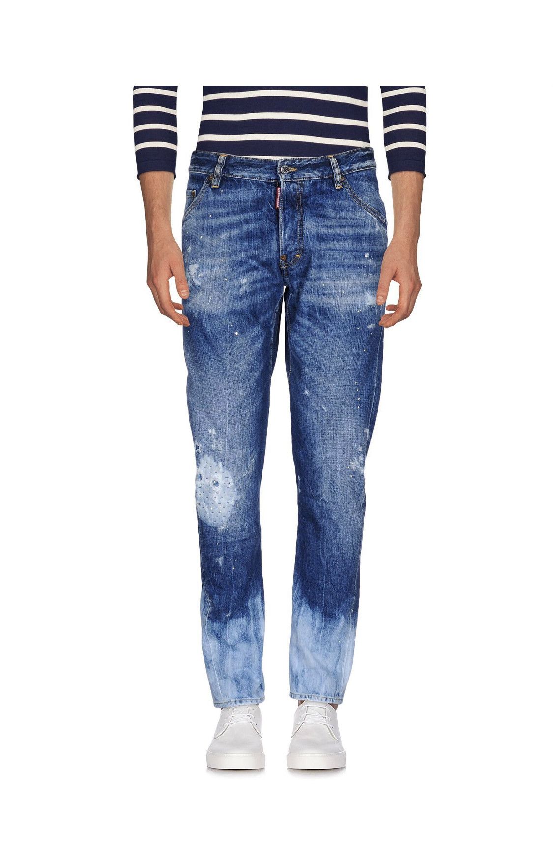 Jeans Dsquared2 Kenny Twist Troué Destroy - Taille 44 (W34) Homme