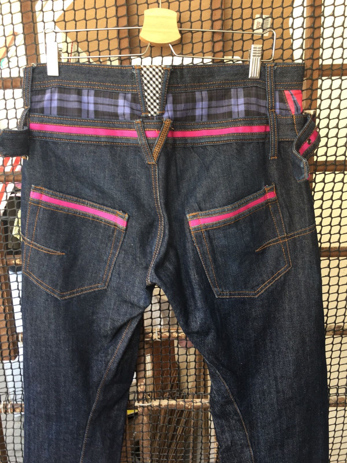 Japanese Brand Method Upstart double waist denim jeans Size US 32 / EU 48 - 9 Thumbnail