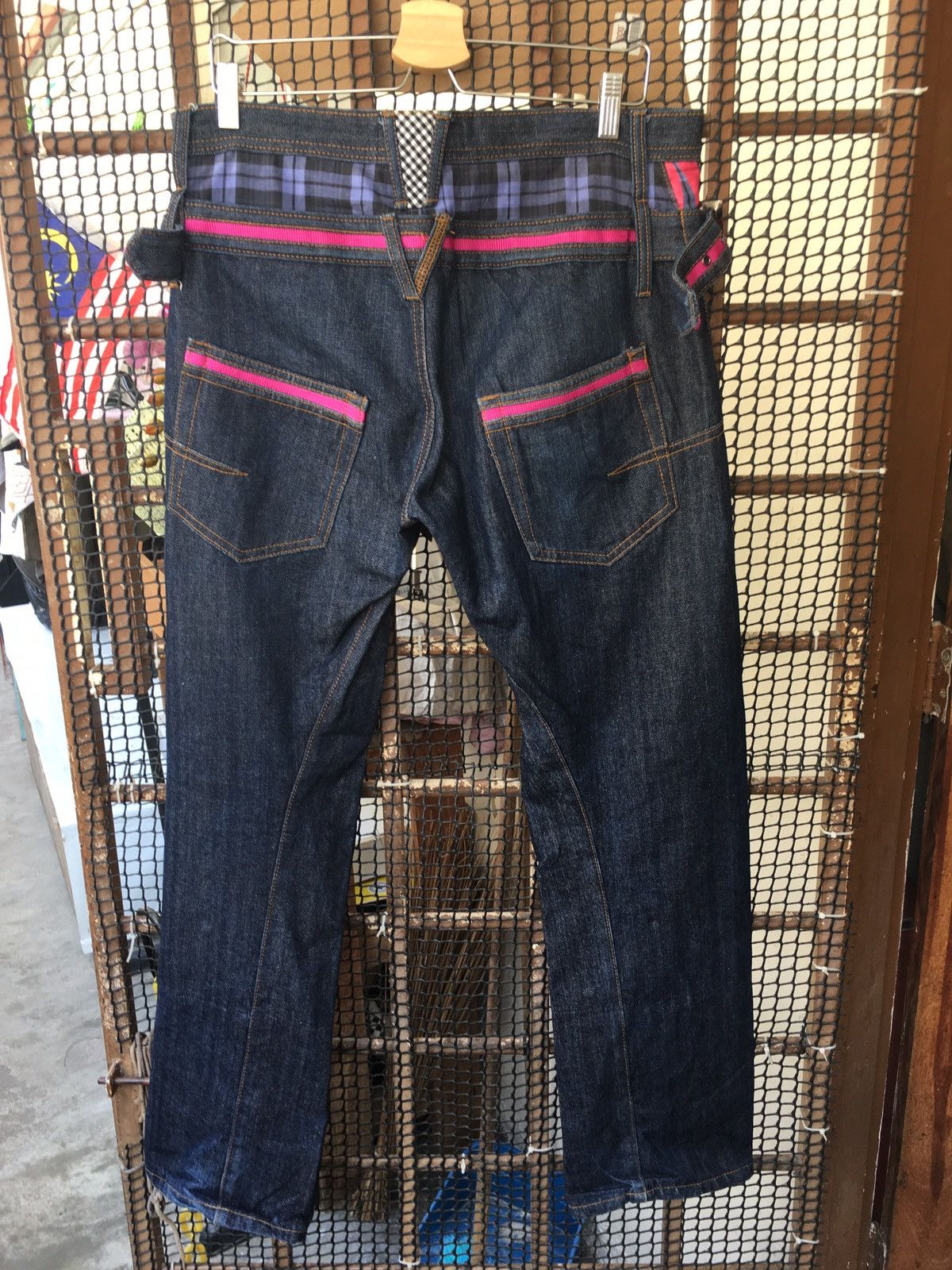 Japanese Brand Method Upstart double waist denim jeans Size US 32 / EU 48 - 12 Thumbnail