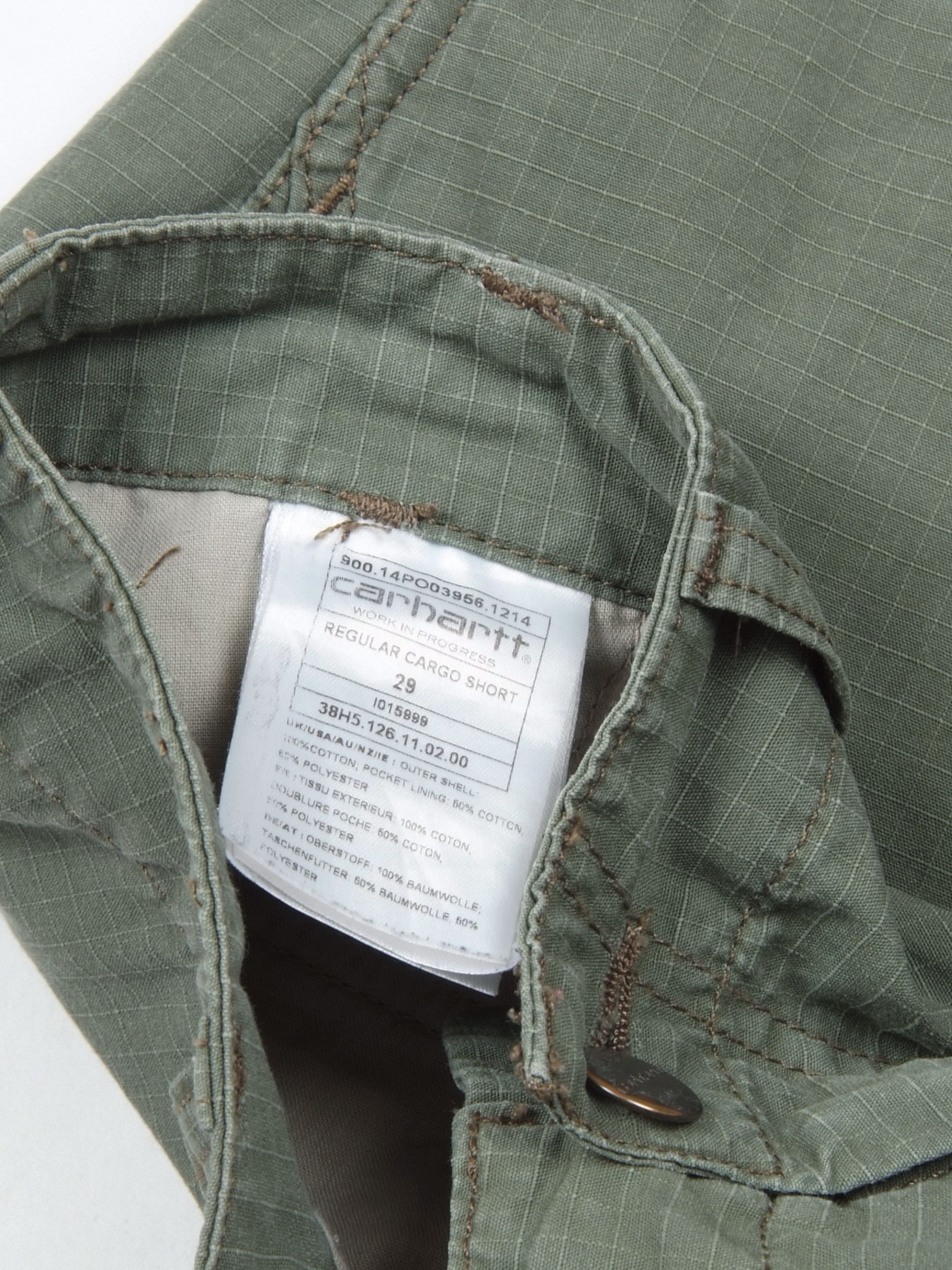 Carhartt × Vintage Vintage Carhartt Cargo Shorts Sz29 ( rare man size ) Size US 29 - 4 Thumbnail