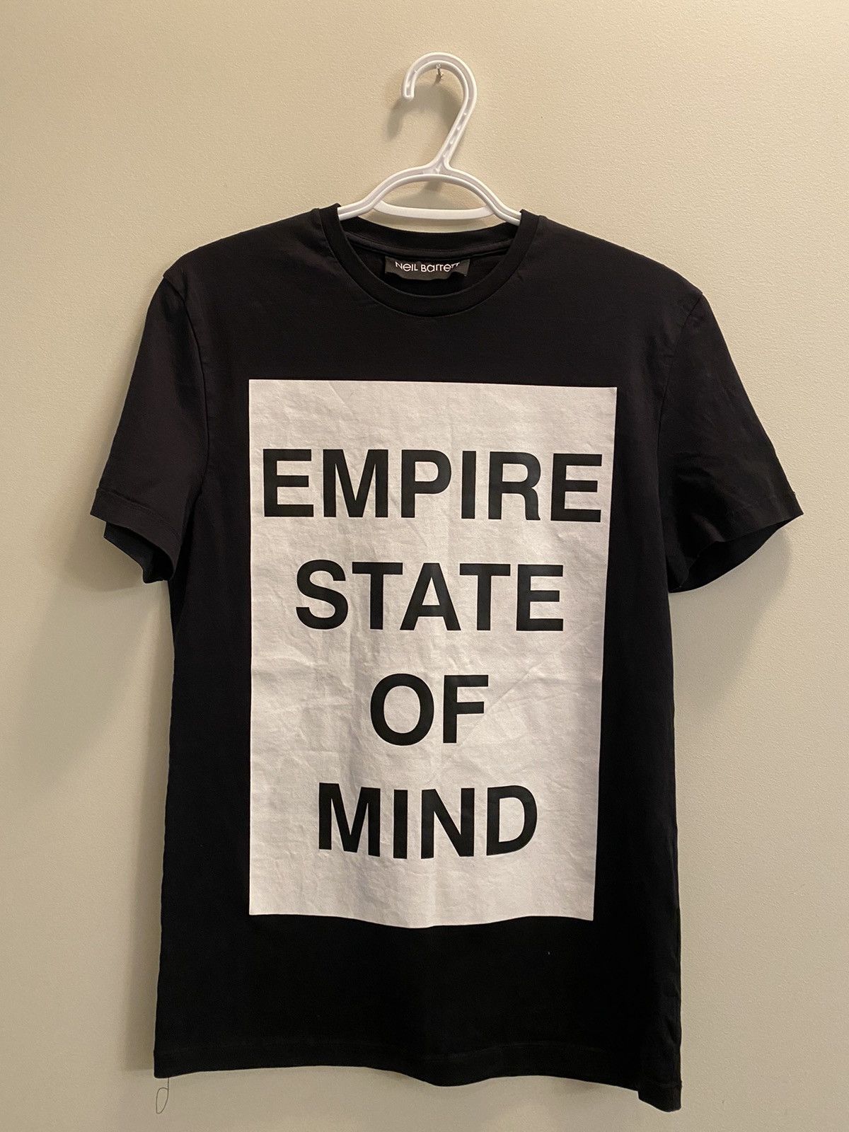 Designer × Neil Barrett NEIL BARRETT EMPIRE STATE OF MIND SHIRT Size US S / EU 44-46 / 1 - 1 Thumbnail