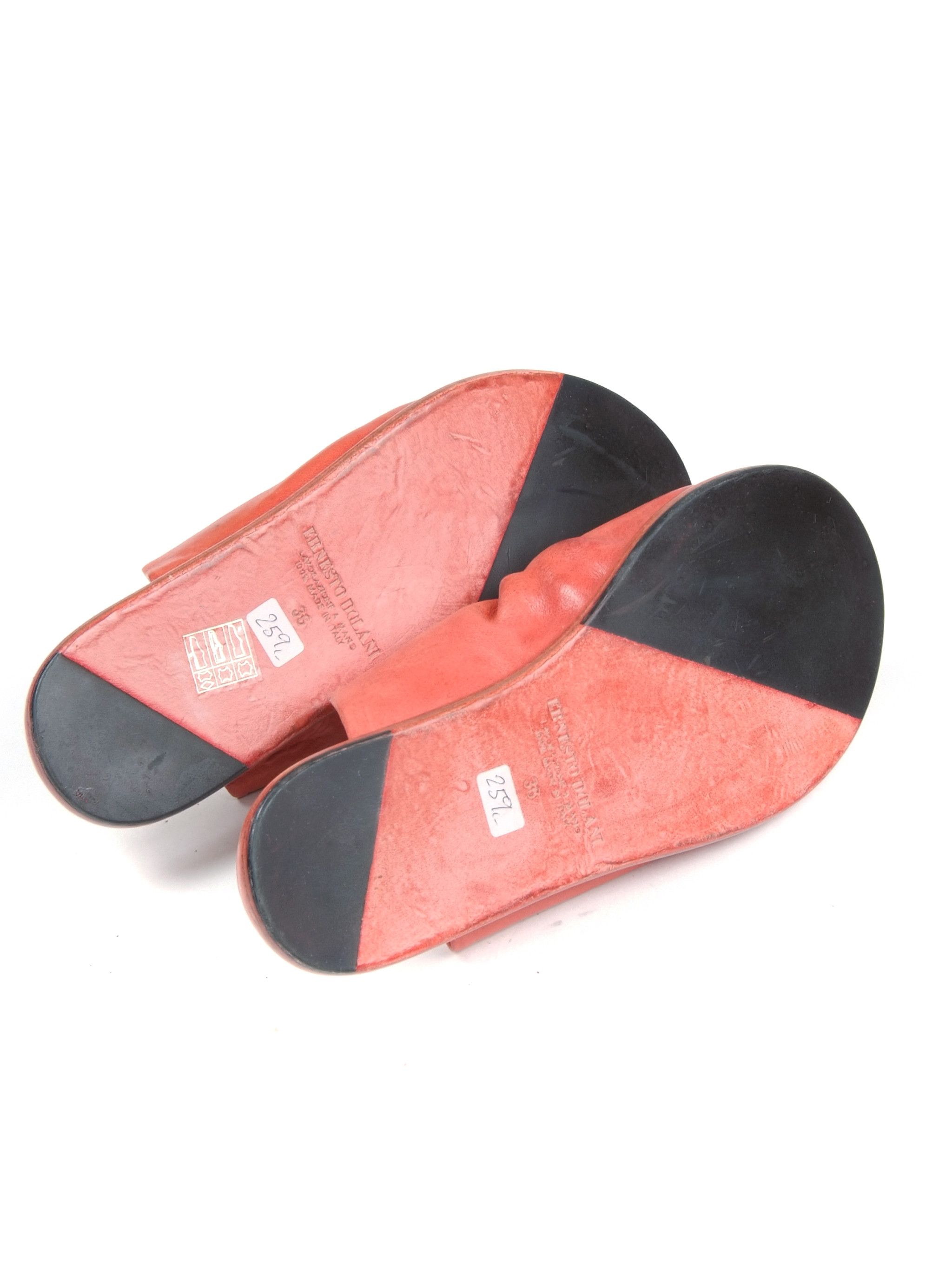 MoMA × Officine Creative Ernesto Dolani Leather Flat Mules Size US 6 / IT 36 - 5 Thumbnail