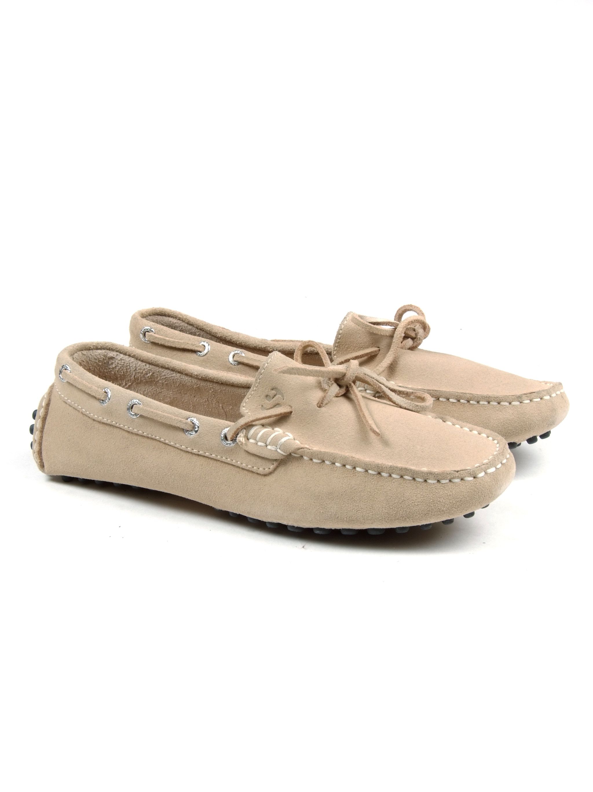 Superga SUPERGA Suede Beige Driver Shoes Moccasins Size US 8 / EU 41 - 2 Thumbnail