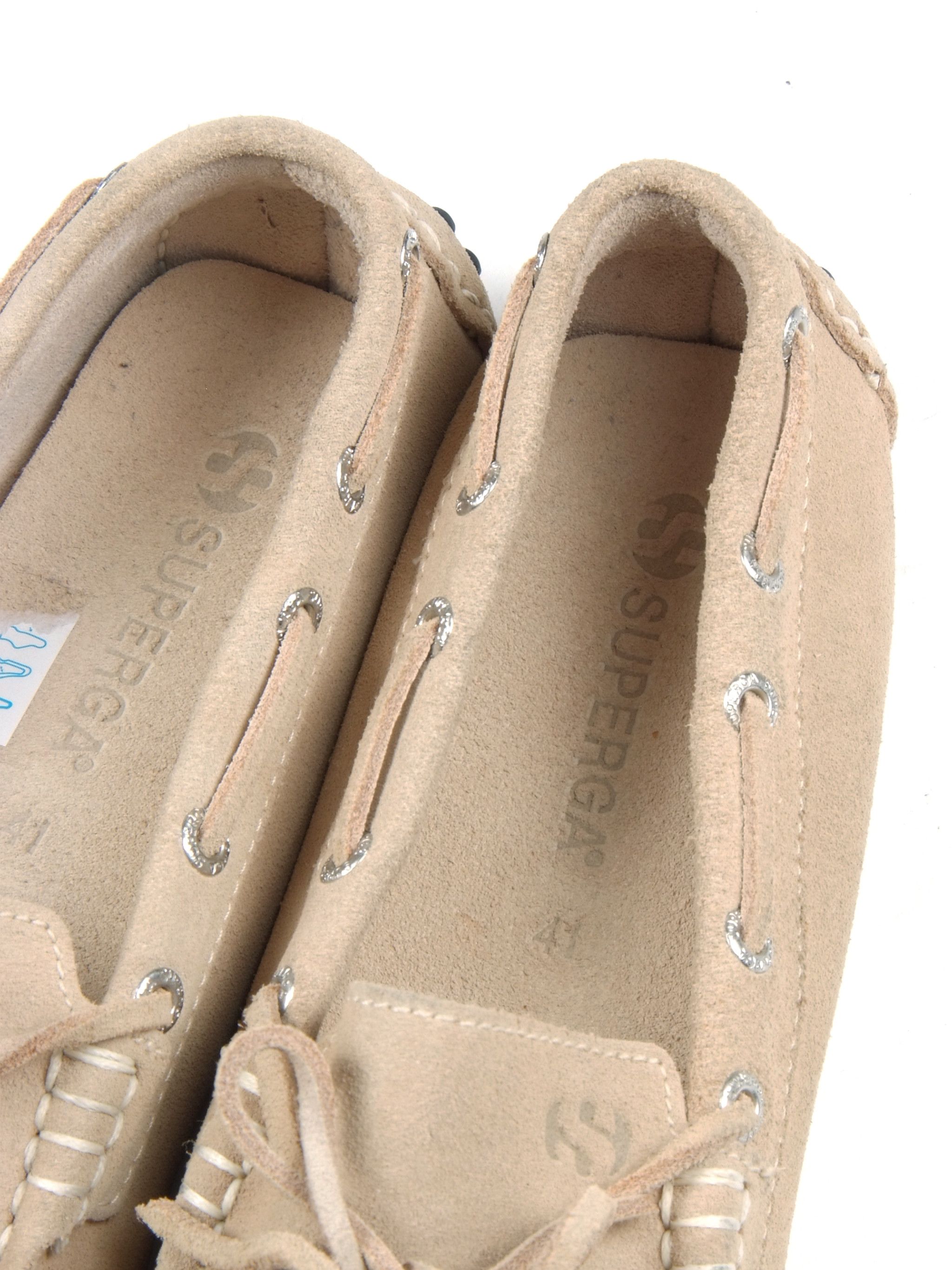 Superga SUPERGA Suede Beige Driver Shoes Moccasins Size US 8 / EU 41 - 5 Thumbnail