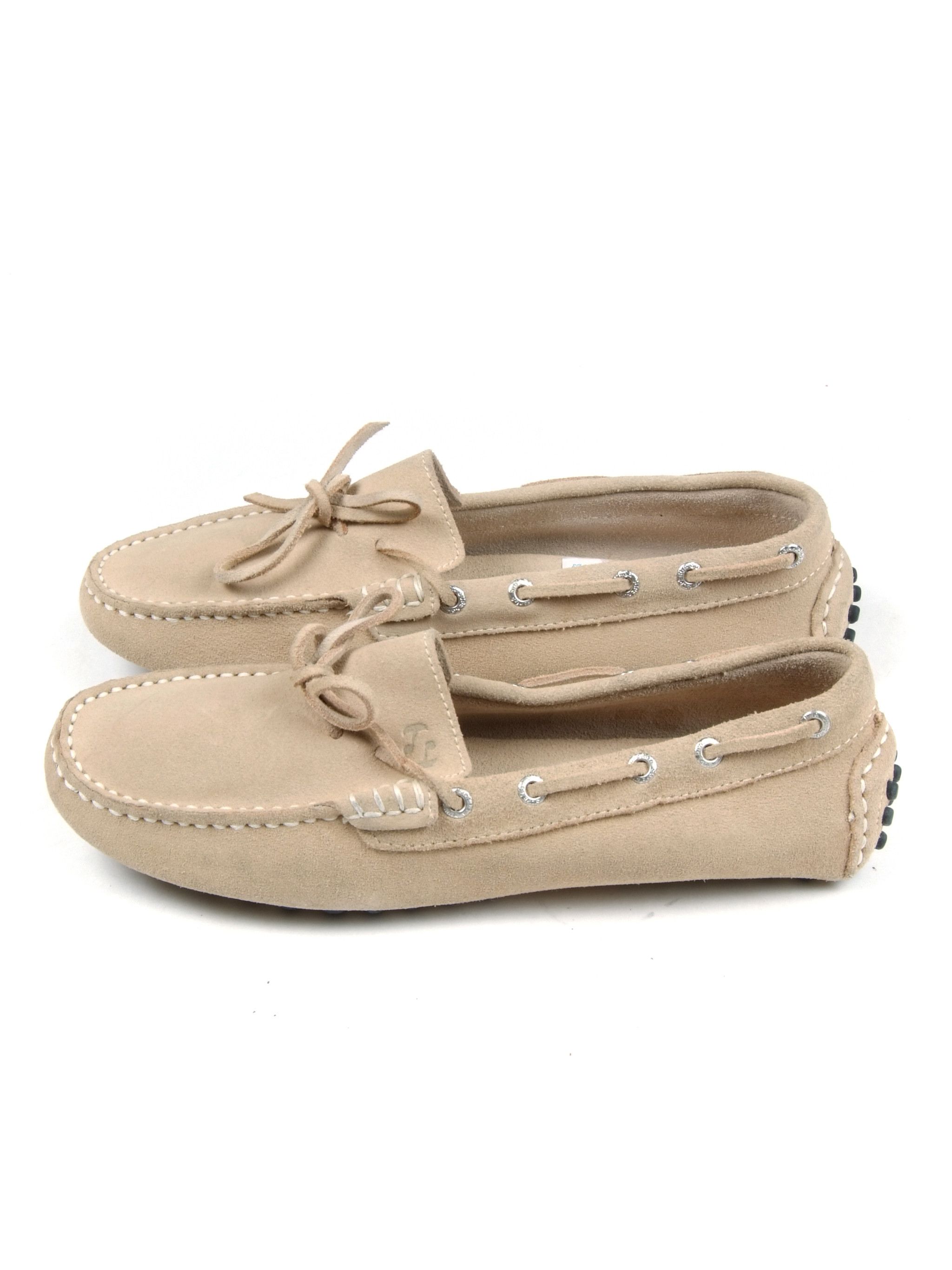Superga SUPERGA Suede Beige Driver Shoes Moccasins Size US 8 / EU 41 - 3 Thumbnail
