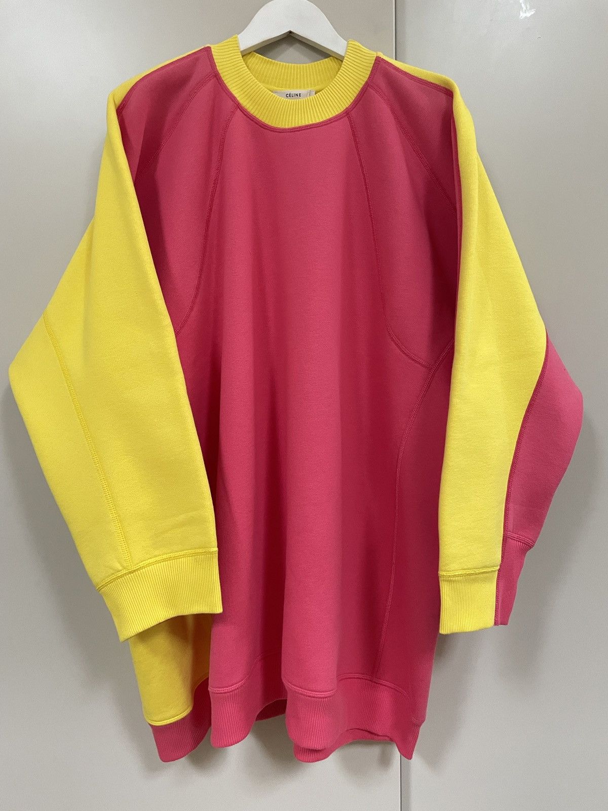 Celine Old Celine Fall 2018 Bi colour jumper by Phoebe Philo