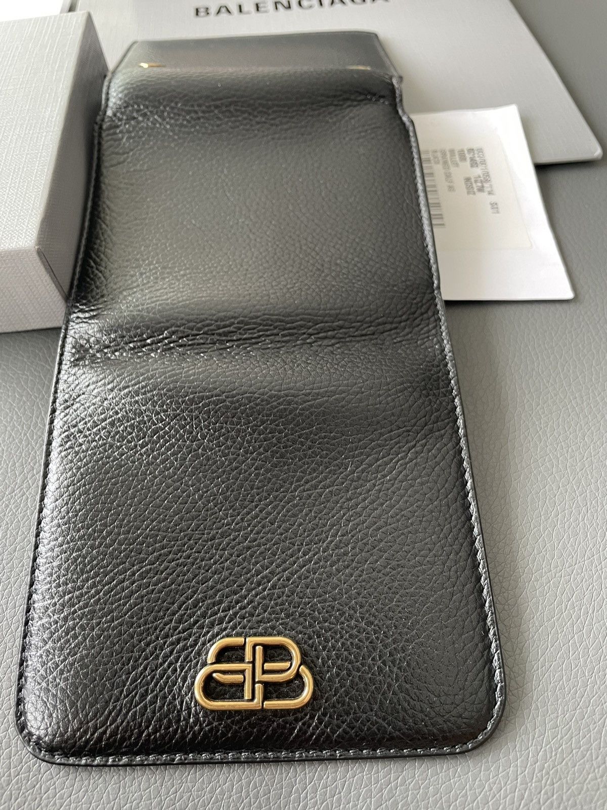 Balenciaga Runway Rare Limited Edition Brand New BB Logo Leather Wallet Size ONE SIZE - 22 Thumbnail