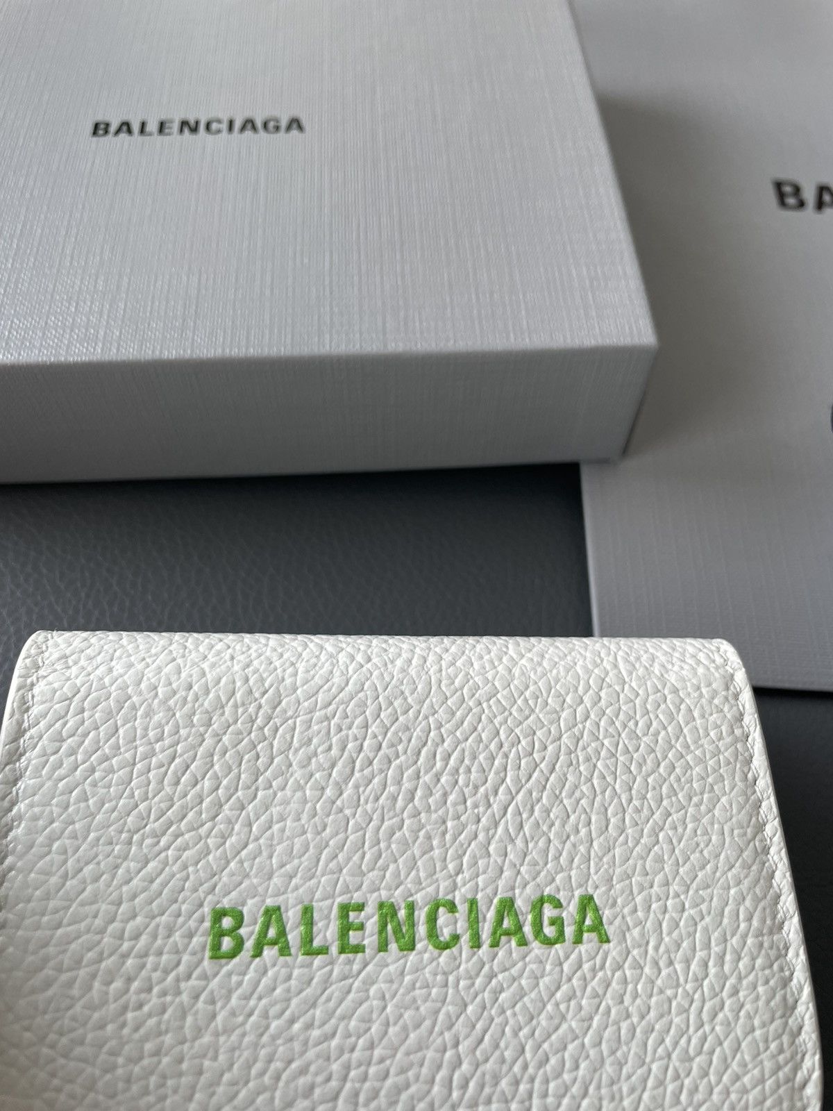 Balenciaga Limited Edition Rare 100% New Balenciaga Logo Wallet Runway Size ONE SIZE - 7 Thumbnail
