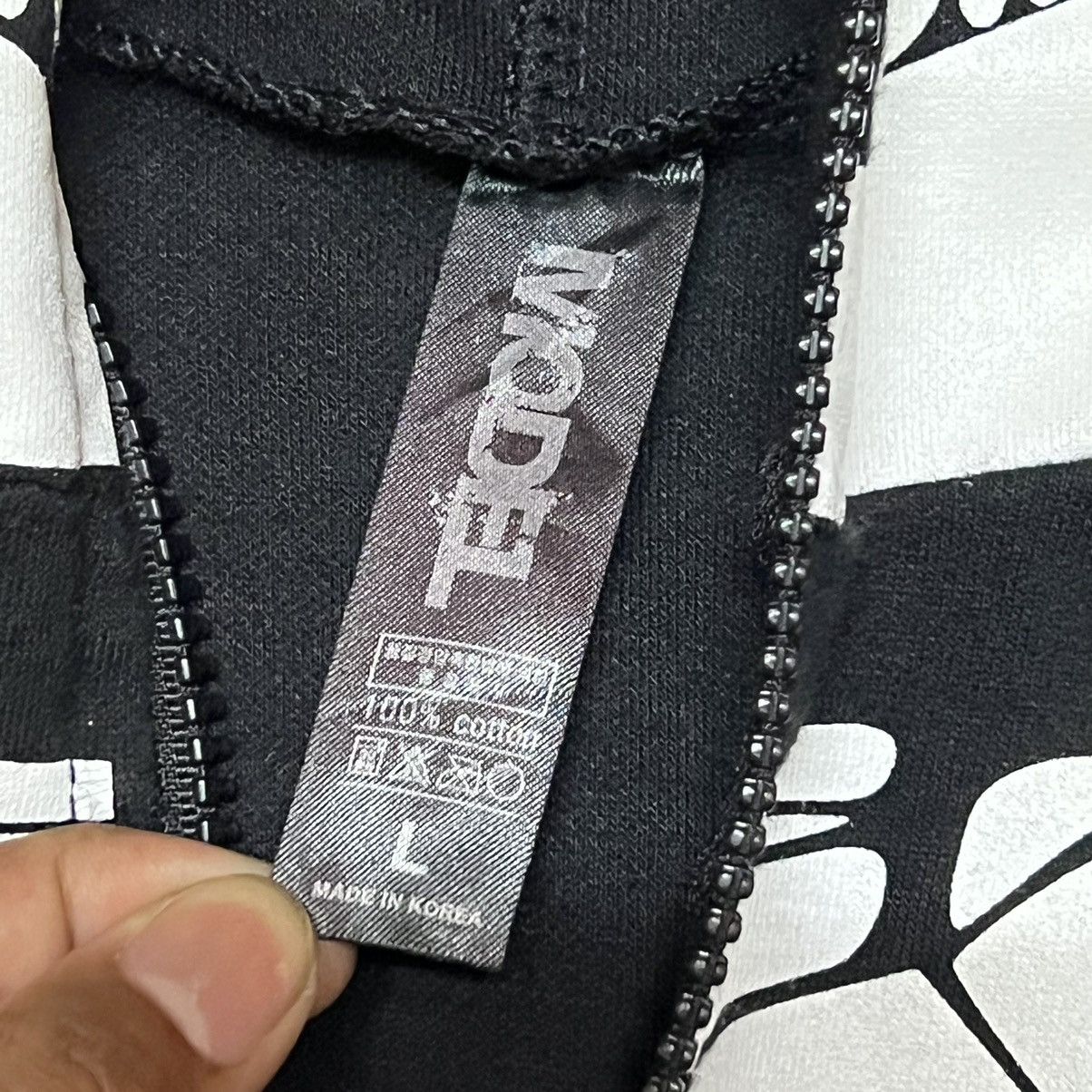 Japanese Brand Japanese Brand Skeleton Full Zipper Hoodie Size L / US 10 / IT 46 - 5 Thumbnail