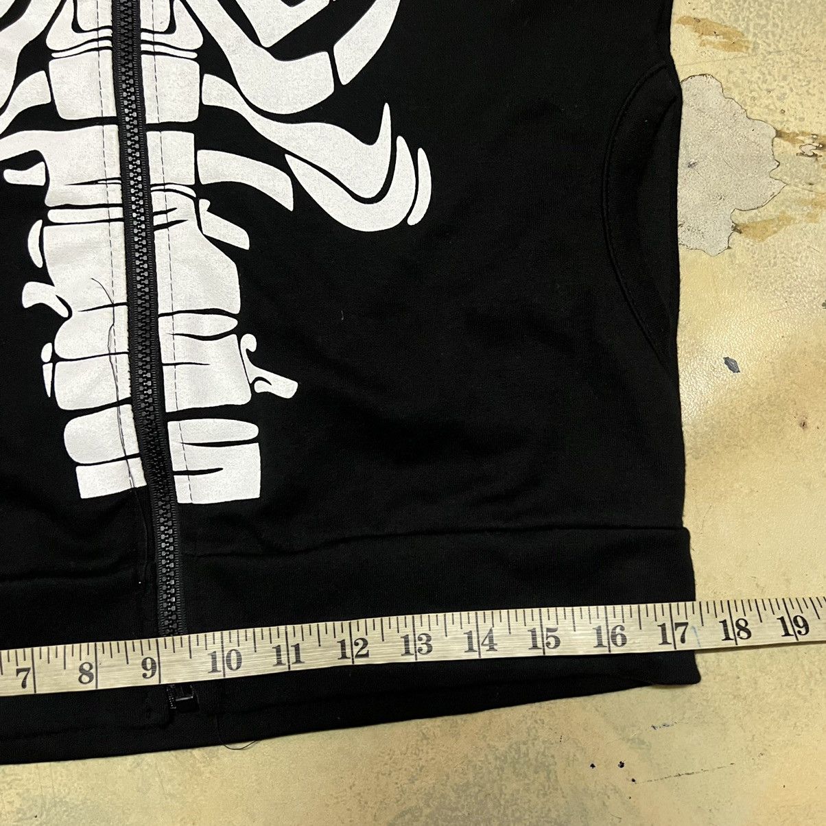 Japanese Brand Japanese Brand Skeleton Full Zipper Hoodie Size L / US 10 / IT 46 - 7 Thumbnail