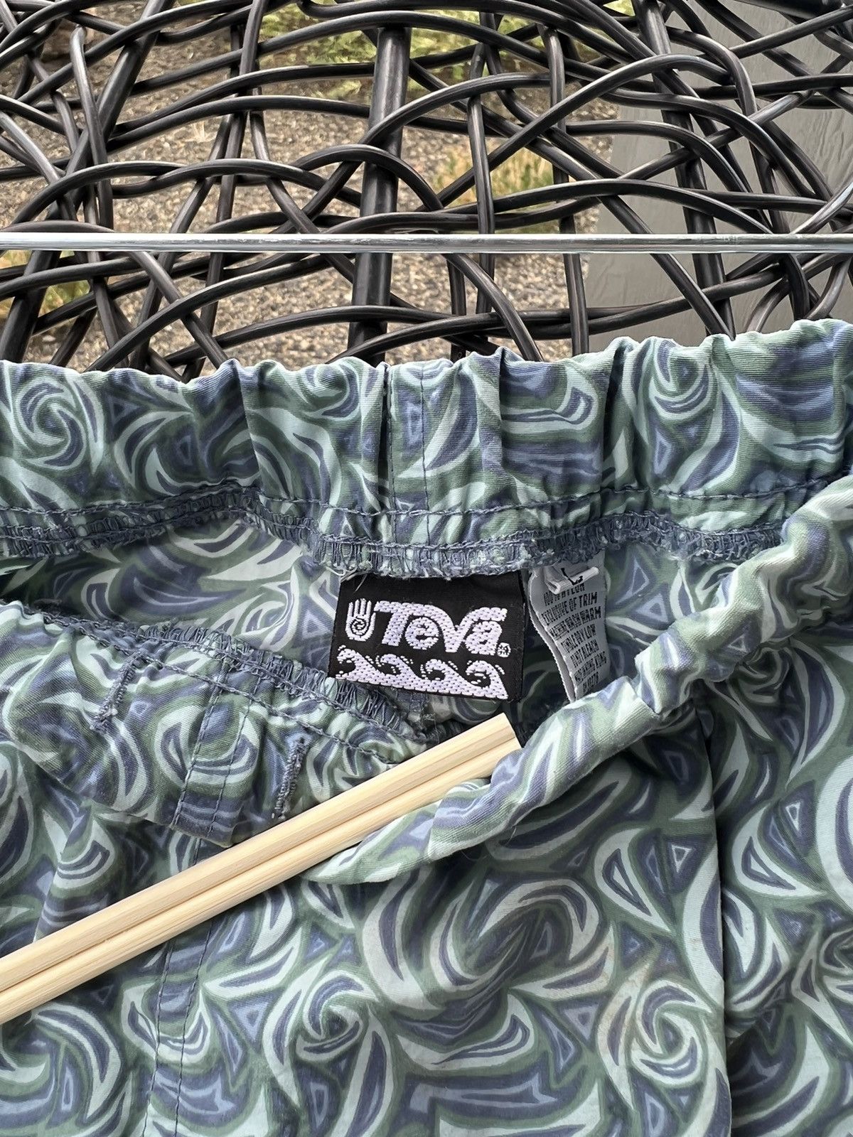 Teva × Vintage Vintage 90’s Teva nylon shorts Size US 34 / EU 50 - 4 Thumbnail
