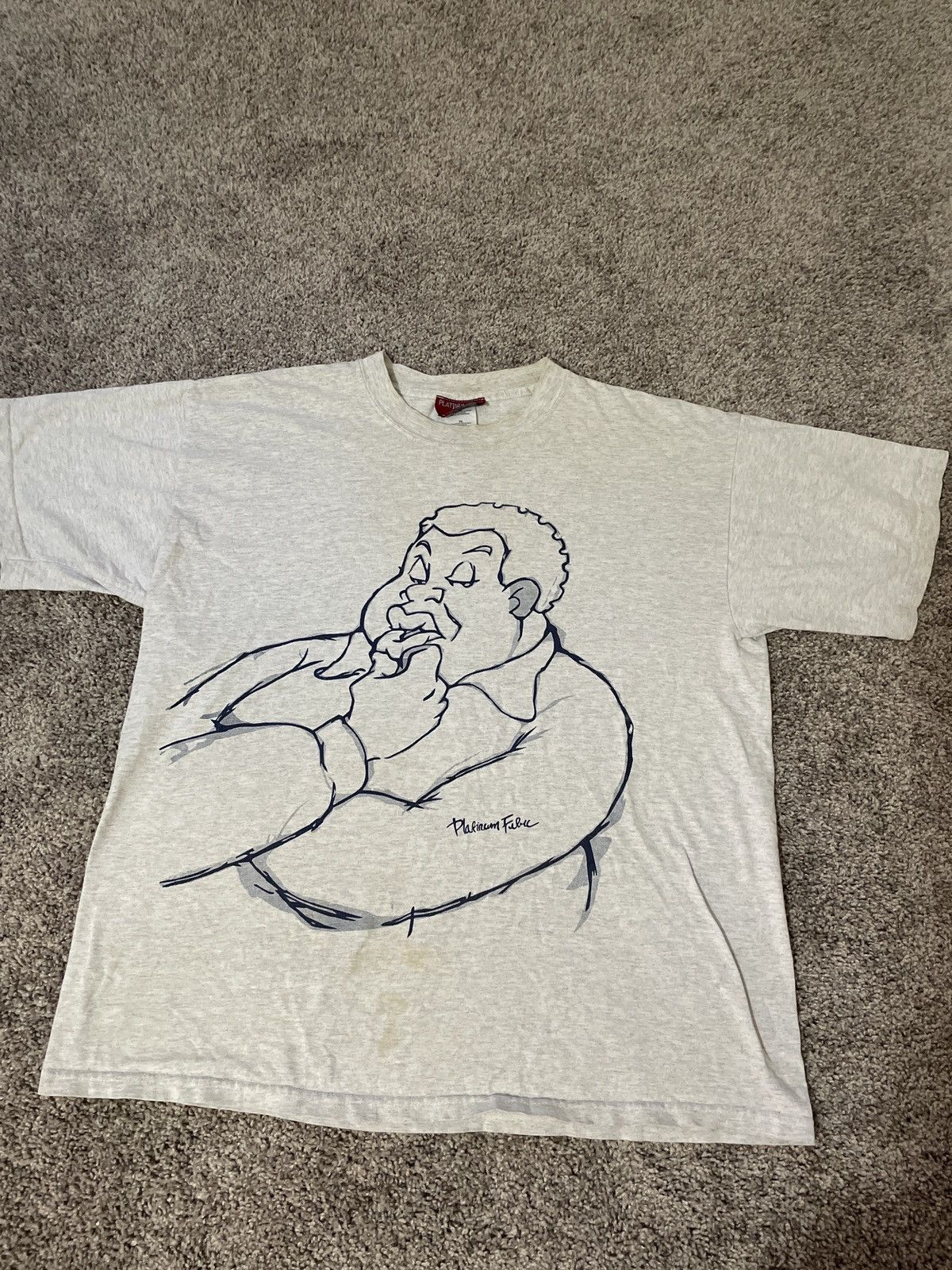 Vintage Fat Albert Graphic Tee Size US XL / EU 56 / 4 - 1 Thumbnail