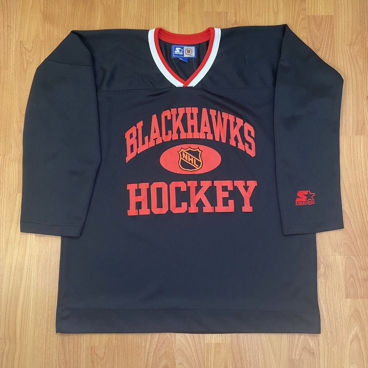 Vintage Starter Chicago Blackhawks NHL Hockey Jersey Men's US Size