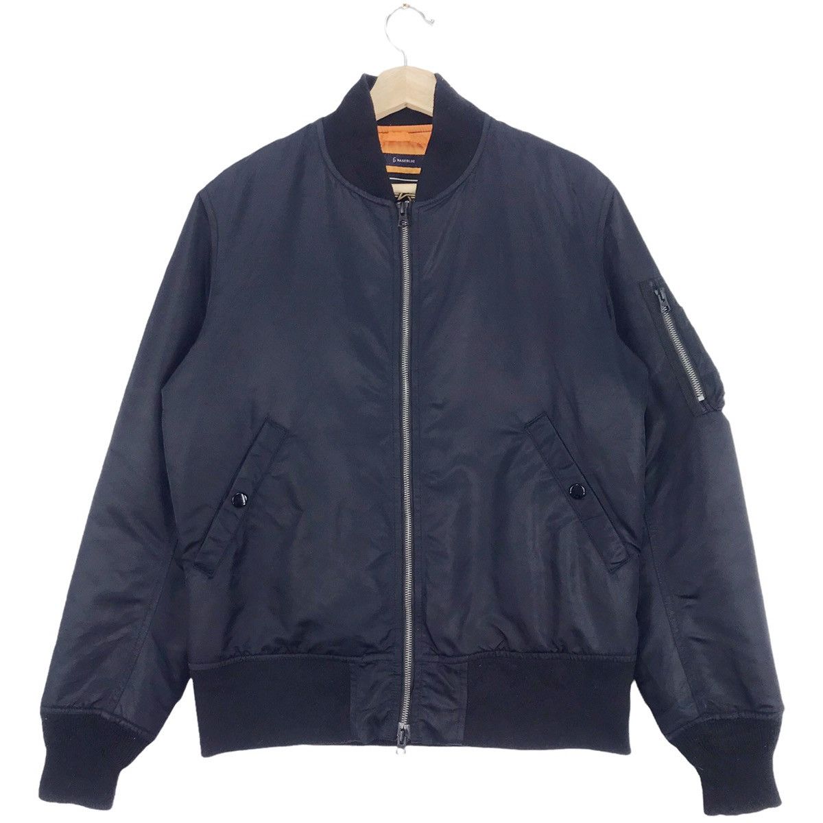 ALPHA INDUSTRIES RAGEBLUE MA-1ジャケット M Alpha Industries × RAGEBLUE Alpha Industries X Rageblue Navy