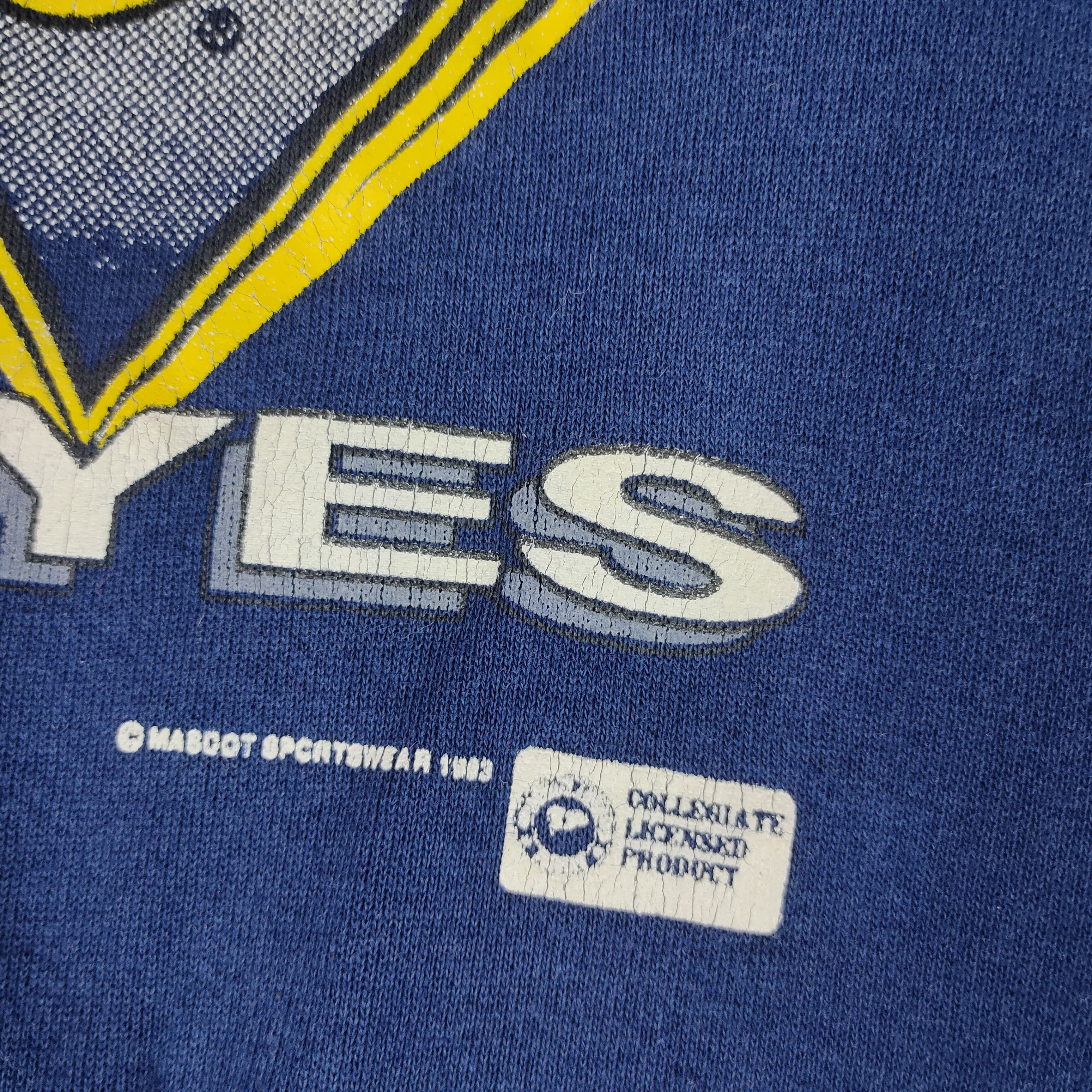Vintage Vintage 1993 UNIVERSITY Of IOWA HAWKEYES Sweatshirt Logo Size US M / EU 48-50 / 2 - 4 Thumbnail