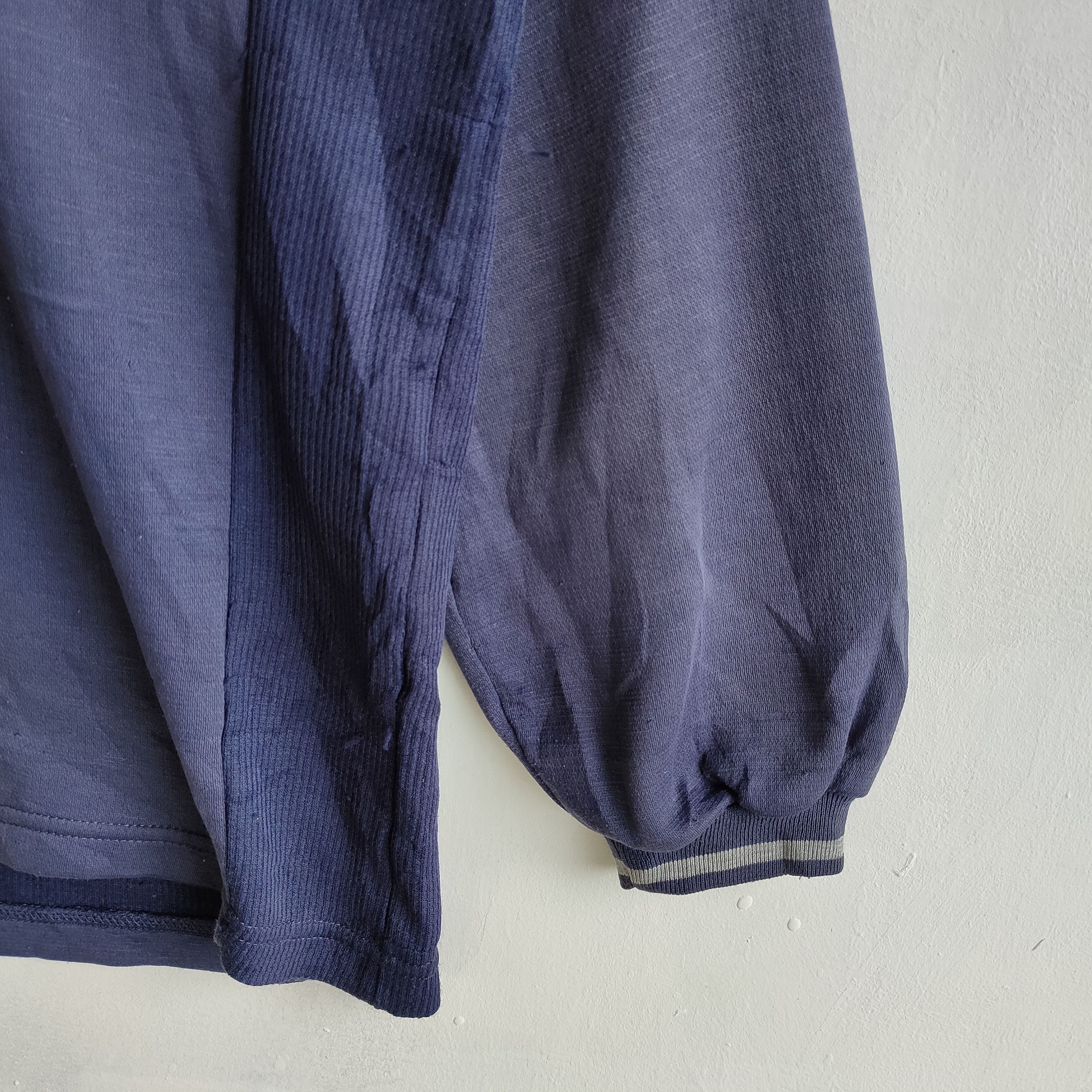 Japanese Brand GERRY COSBY Small Embroidery logo V Neck Sharp Sweatshirt Size US L / EU 52-54 / 3 - 3 Thumbnail