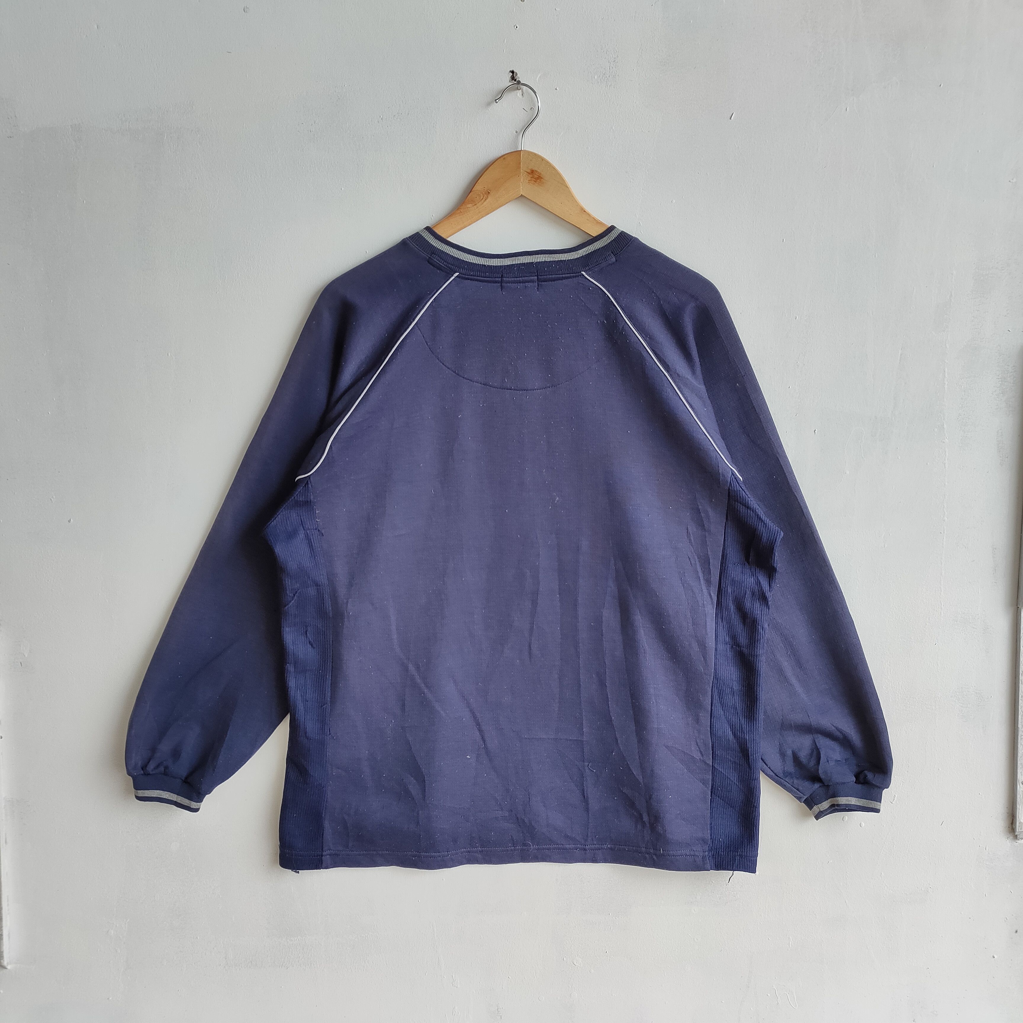 Japanese Brand GERRY COSBY Small Embroidery logo V Neck Sharp Sweatshirt Size US L / EU 52-54 / 3 - 4 Thumbnail