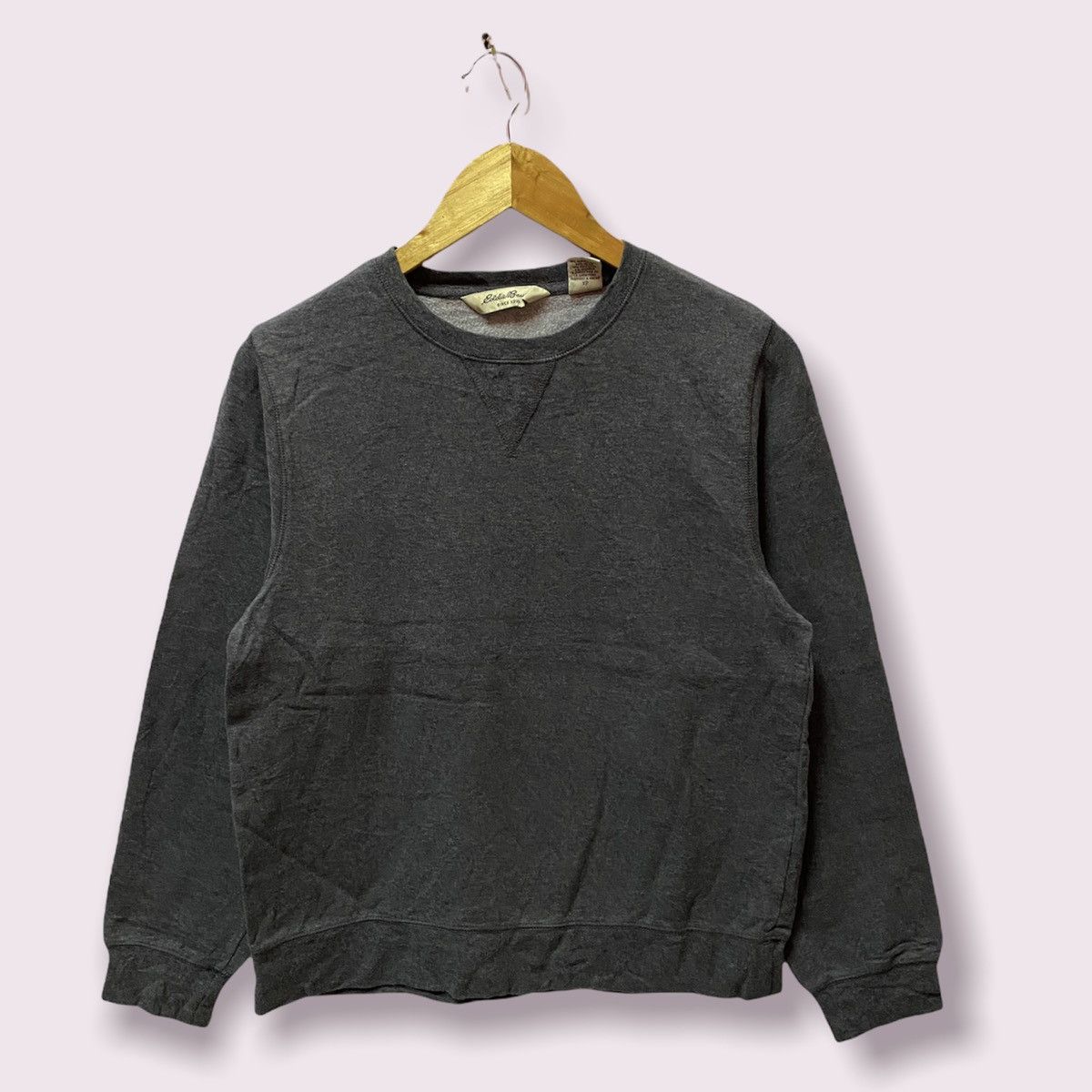 Eddie Bauer EDDIE BAUER HIP HOP PLAIN DESIGN SWEATSHIRT Size US S / EU 44-46 / 1 - 1 Thumbnail
