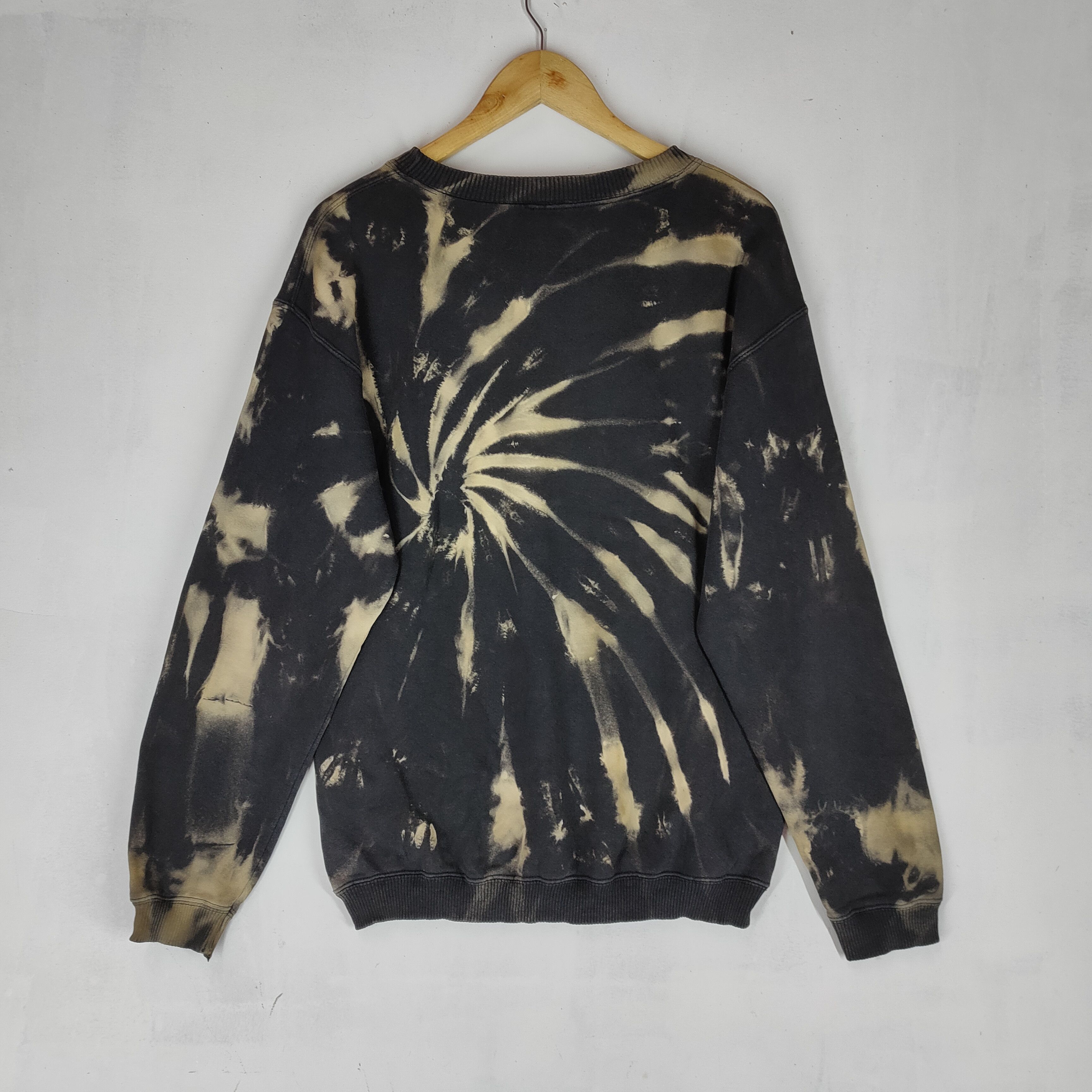 Vintage TSA CLOTHING Spellout Made in USA Bleach Wash Sweatshirt Size US M / EU 48-50 / 2 - 5 Thumbnail