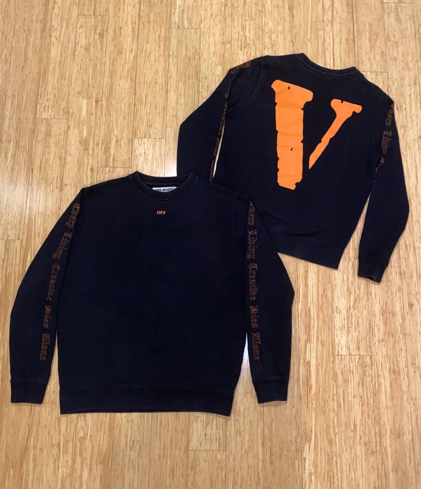Off white clearance vlone crewneck