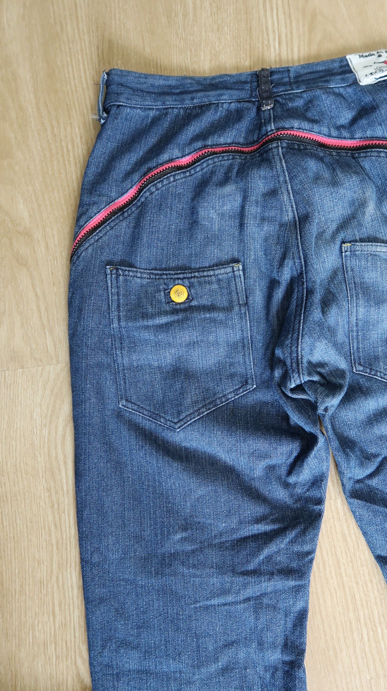 Japanese Brand FIRE!!💥 UP!SMILE Space Planet Dope! Denim Pants Size US 32 / EU 48 - 15 Thumbnail
